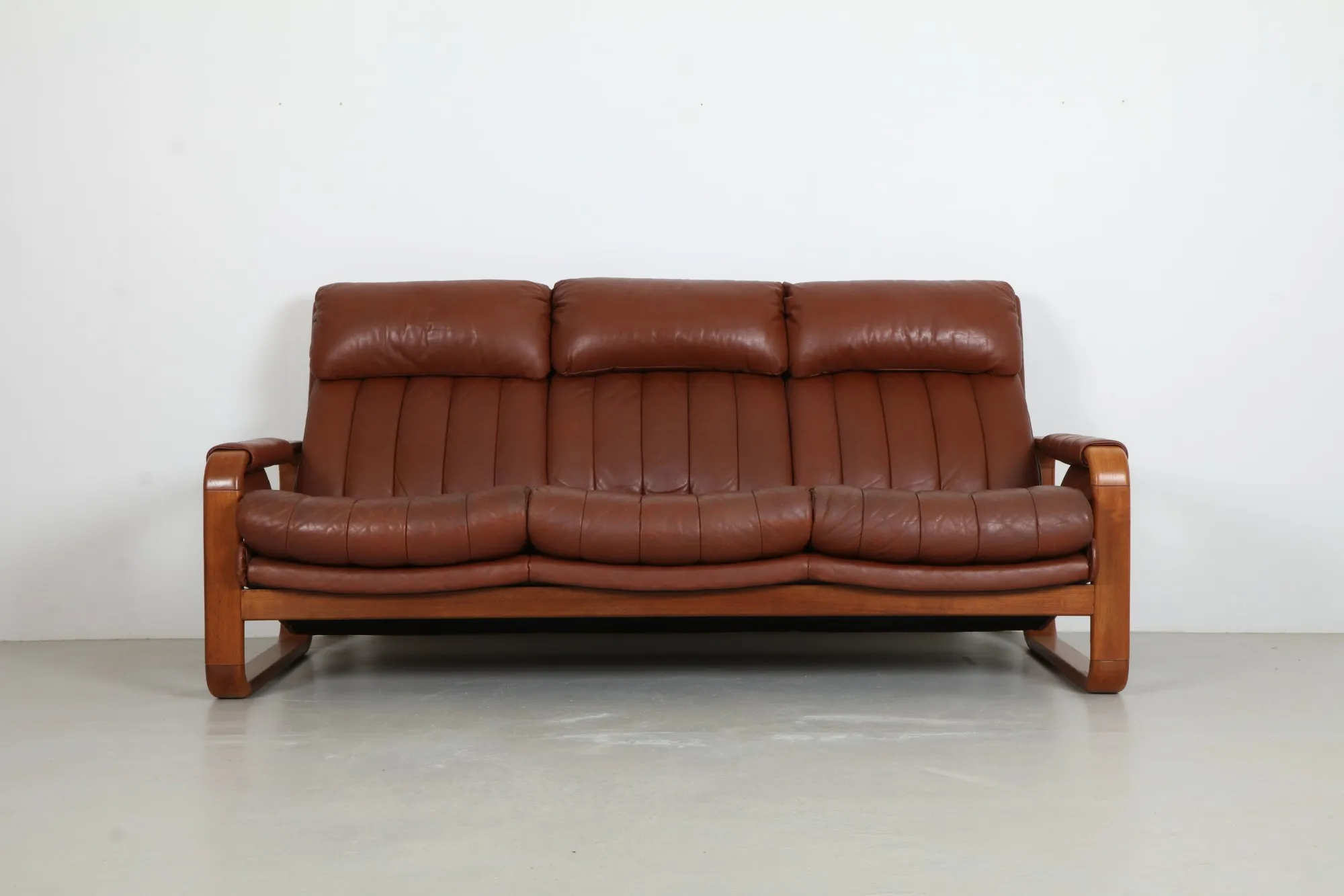 Bold Sleigh Leg Sofa by Mitre Furniture