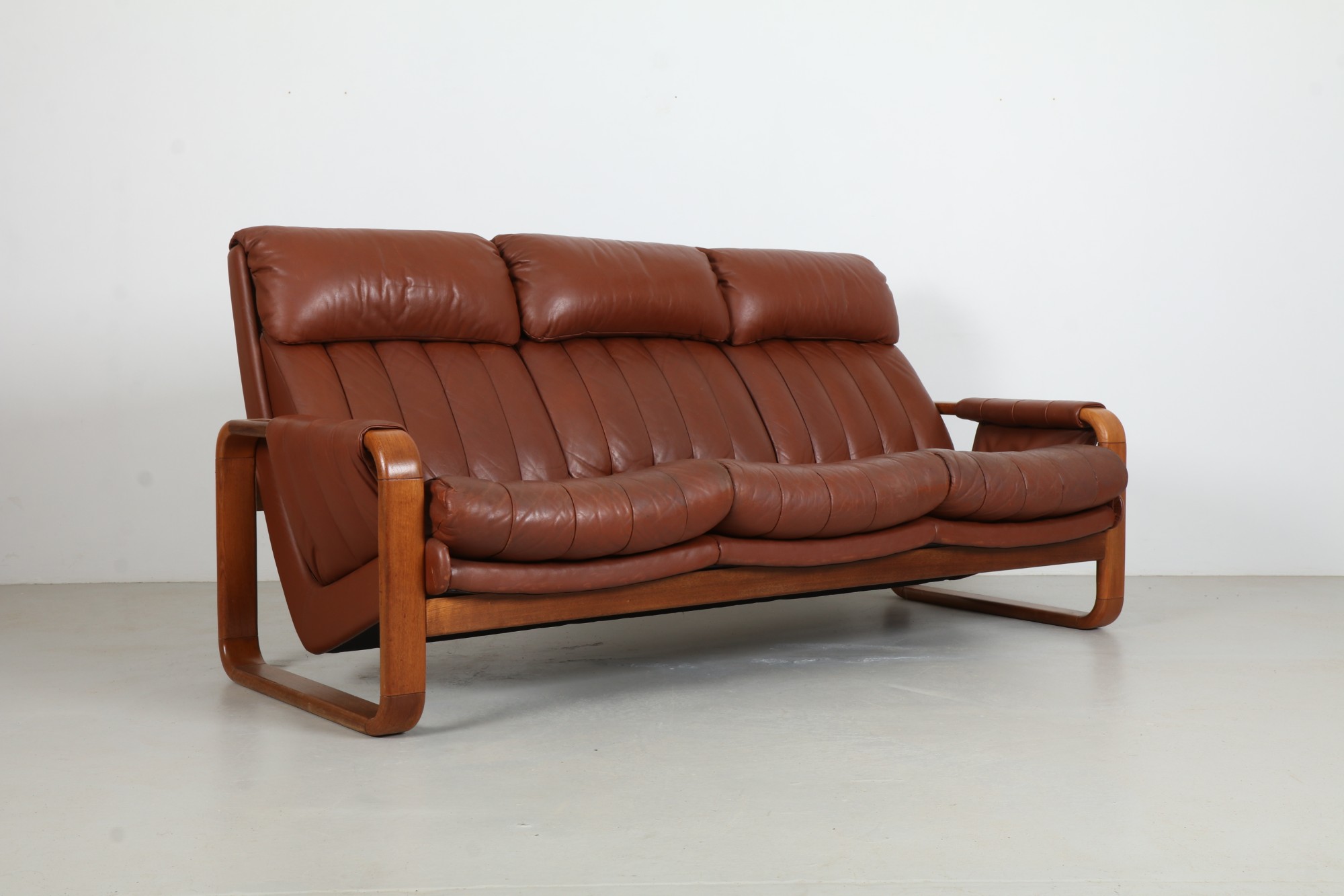 Bold Sleigh Leg Sofa by Mitre Furniture