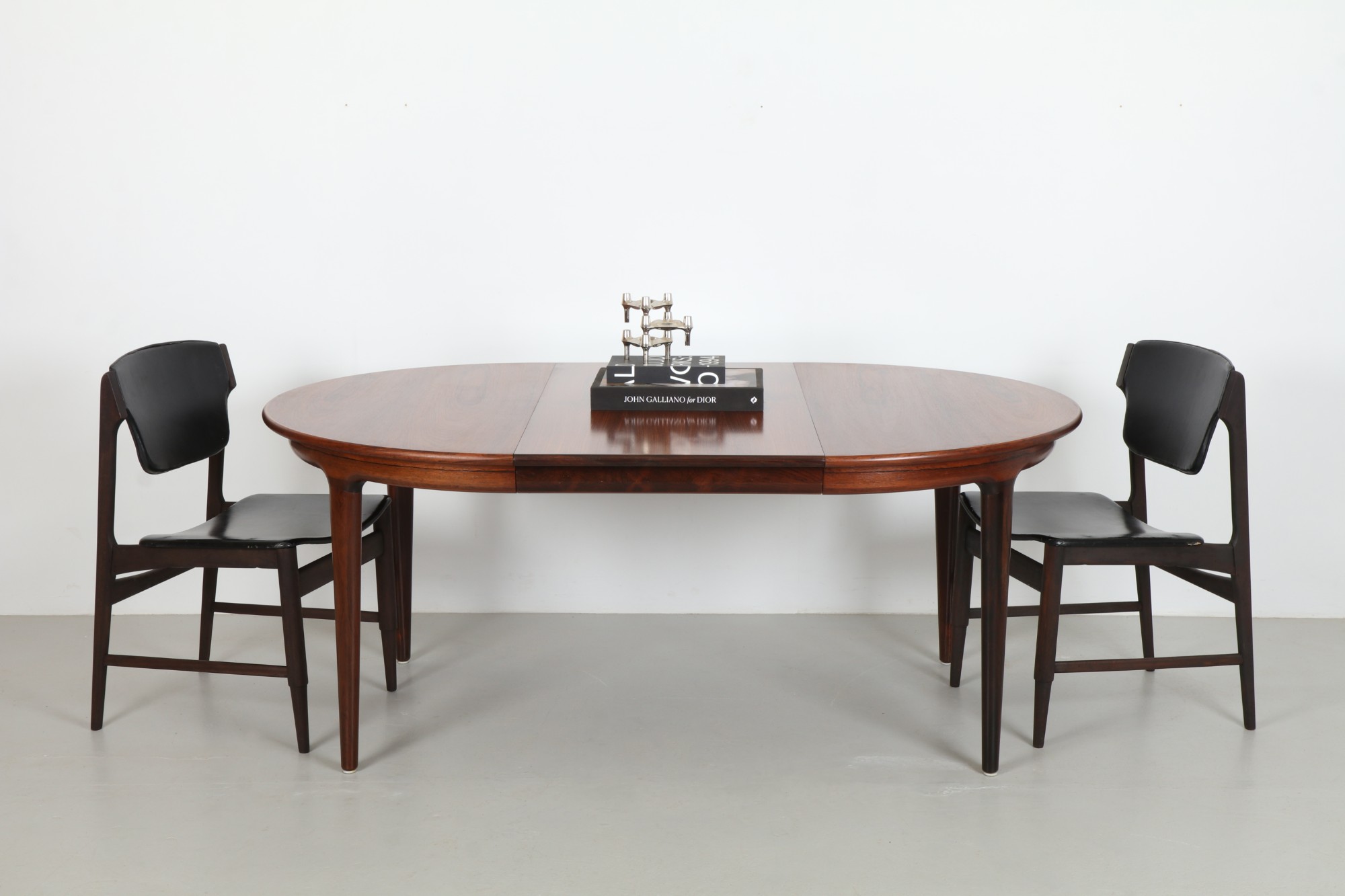Deluxe Mid-Century Danish Rosewood Dining Table