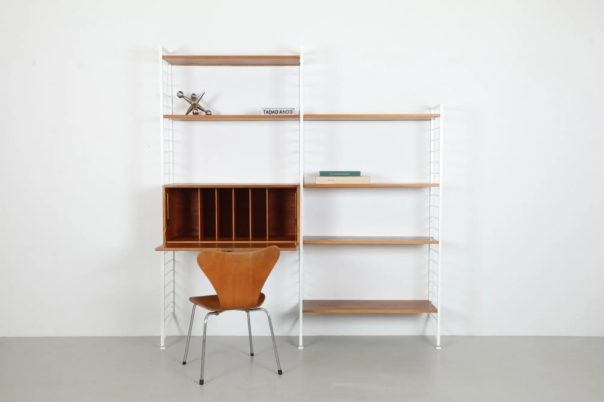 Classic Robert Heal 'Ladderax' Two Bay Shelving Unit by Staples