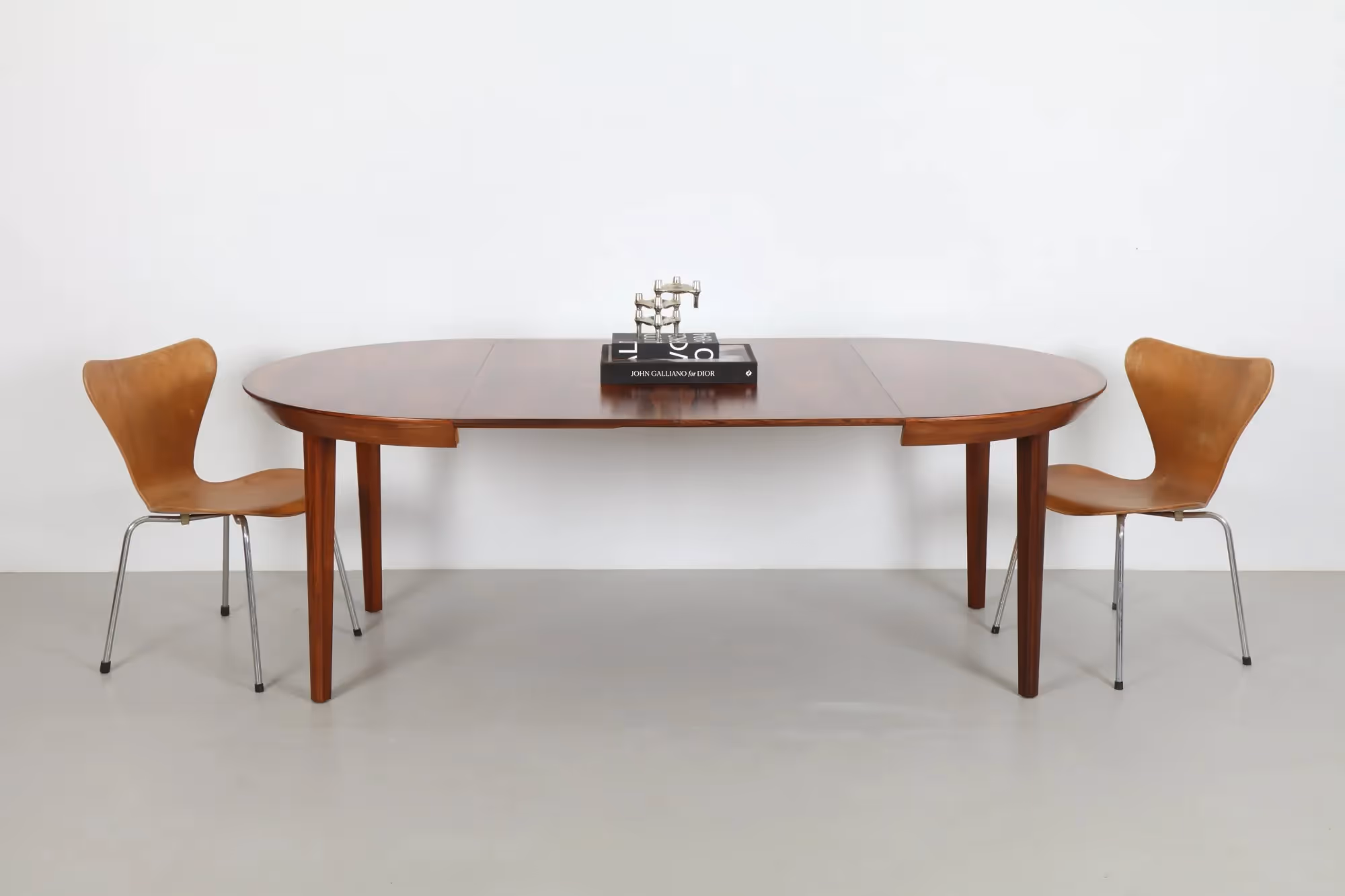 Deluxe Ole Hald Rosewood Dining Table by Gudme Mobelfabrik
