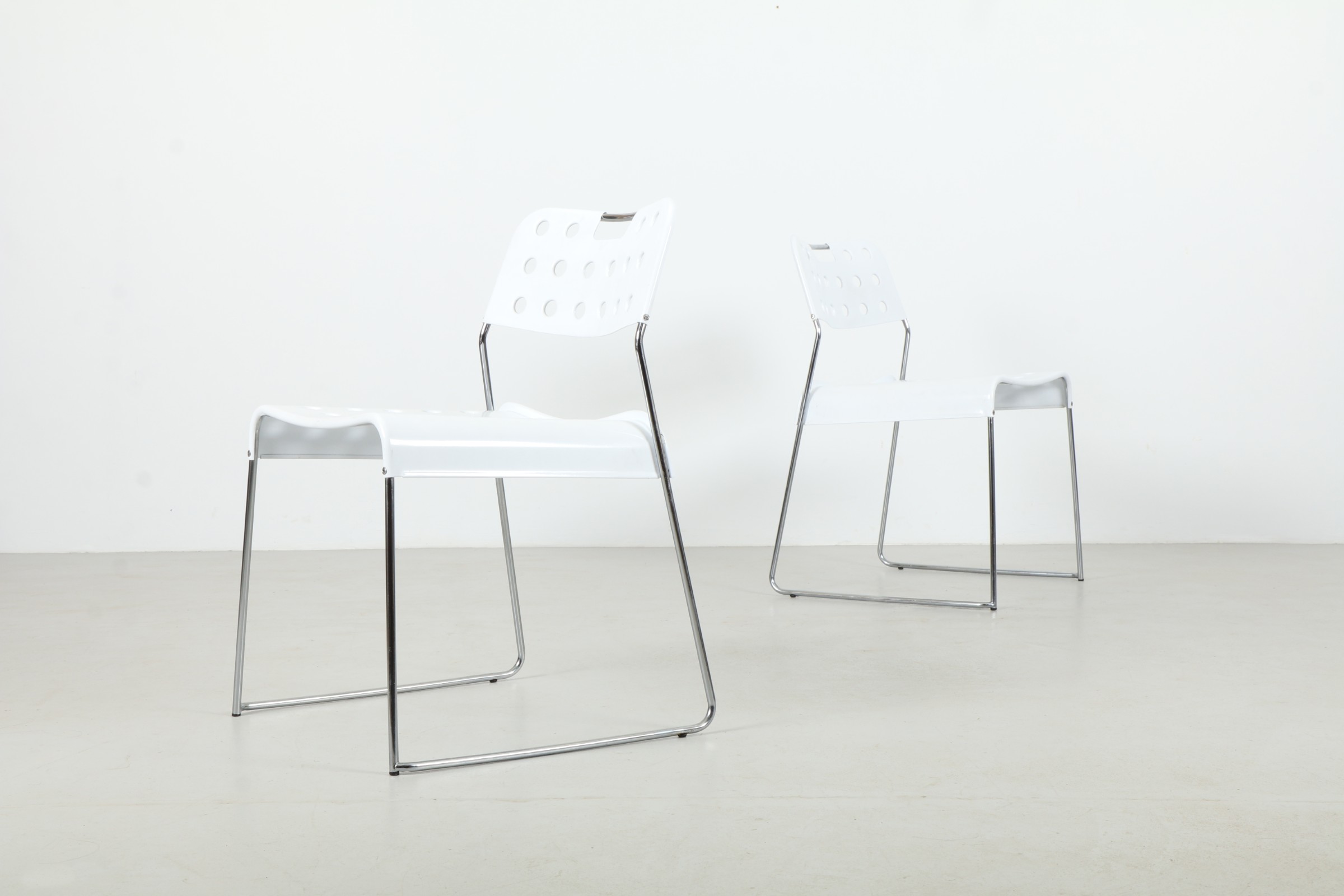 Six Bold Rodney Kinsman 'OMKstak' Chairs by OMK