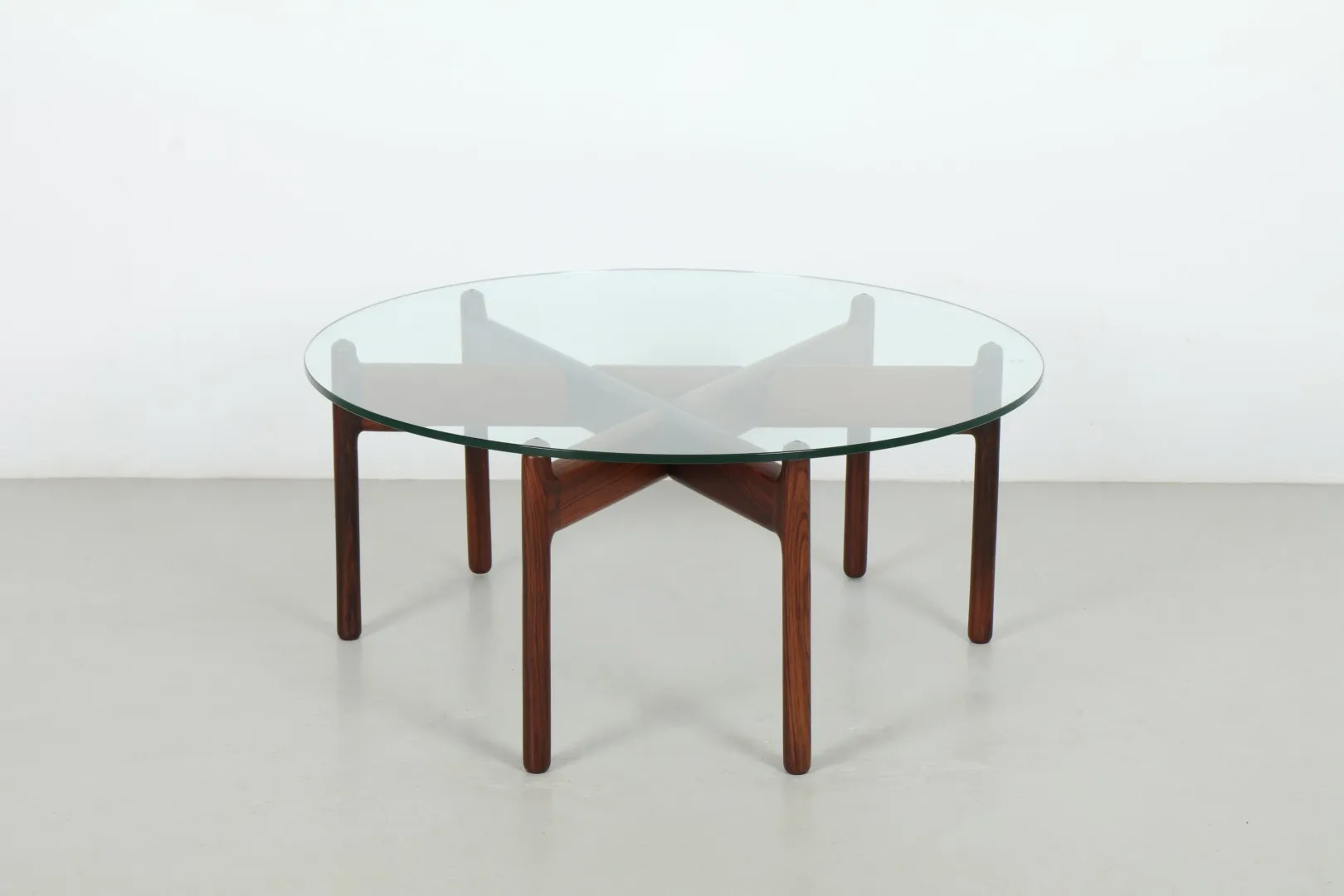 Rare Illum Wikkelsø 'Genius' Model 912 Coffee Table by C.F. Christensen