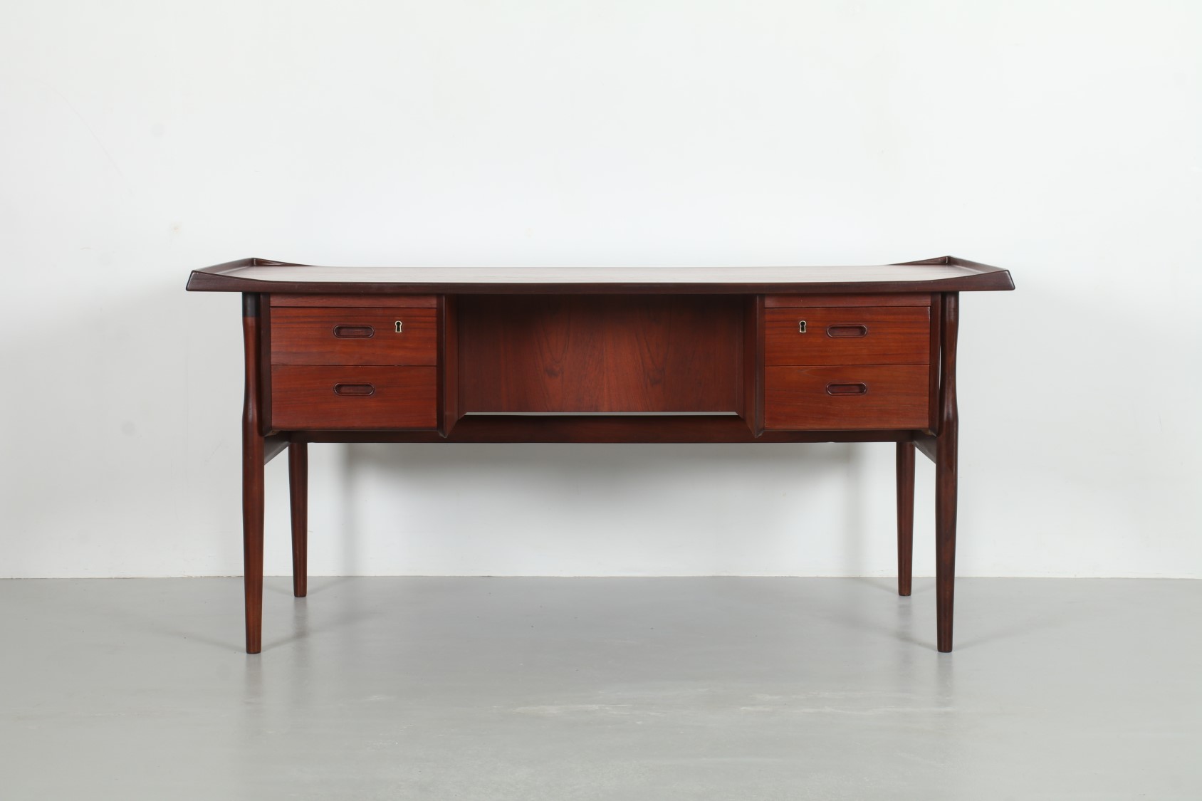 Slender Peter Lovig Nielsen Danish Desk by Lovig