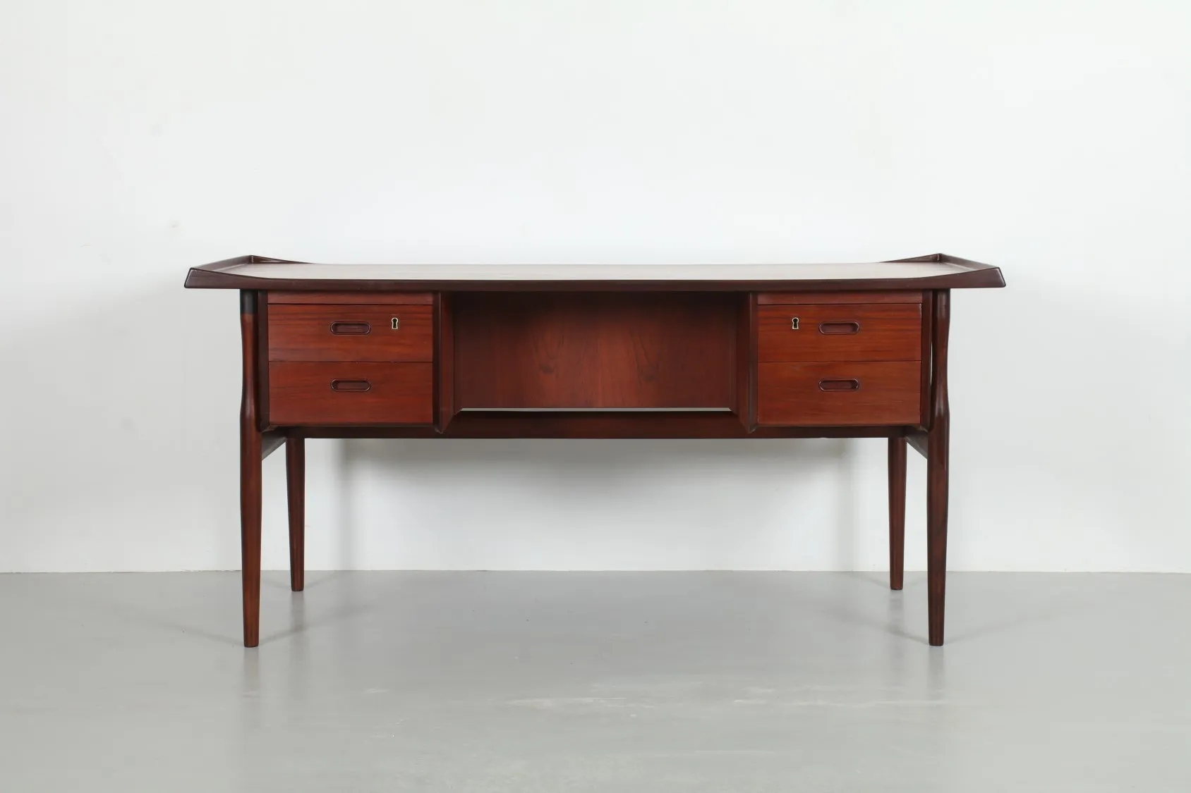 Slender Peter Lovig Nielsen Danish Desk by Lovig