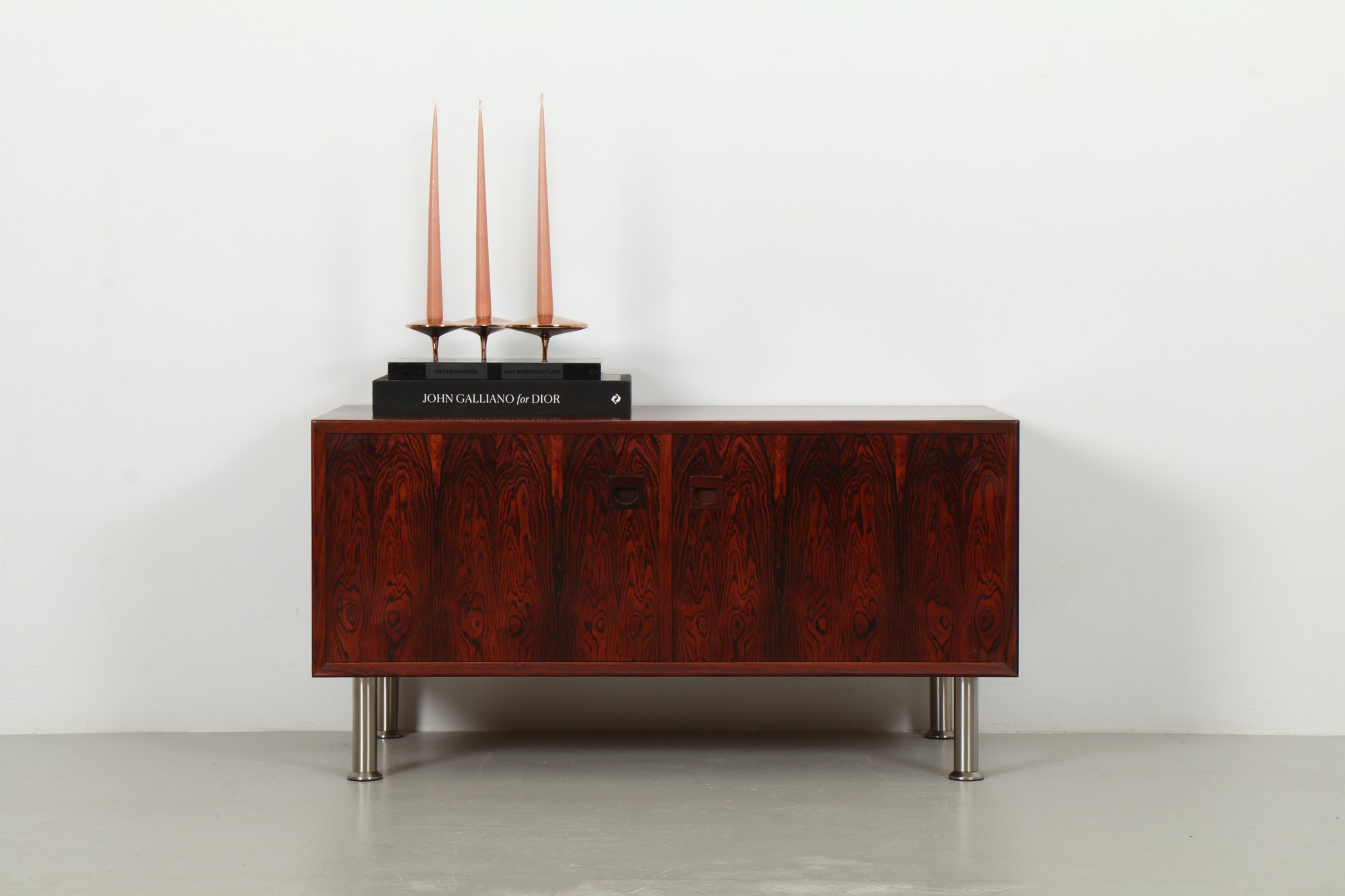 Compact Erik Brouer Rosewood Sideboard by Brouer