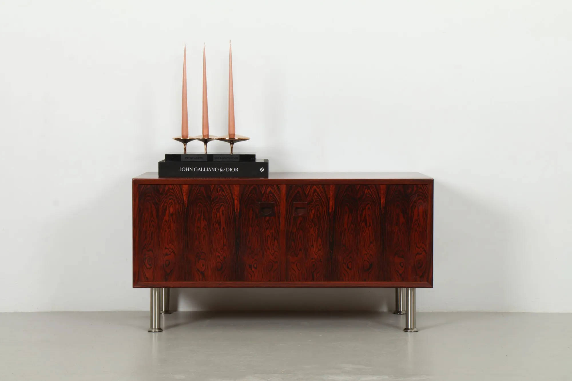 Compact Erik Brouer Rosewood Sideboard by Brouer
