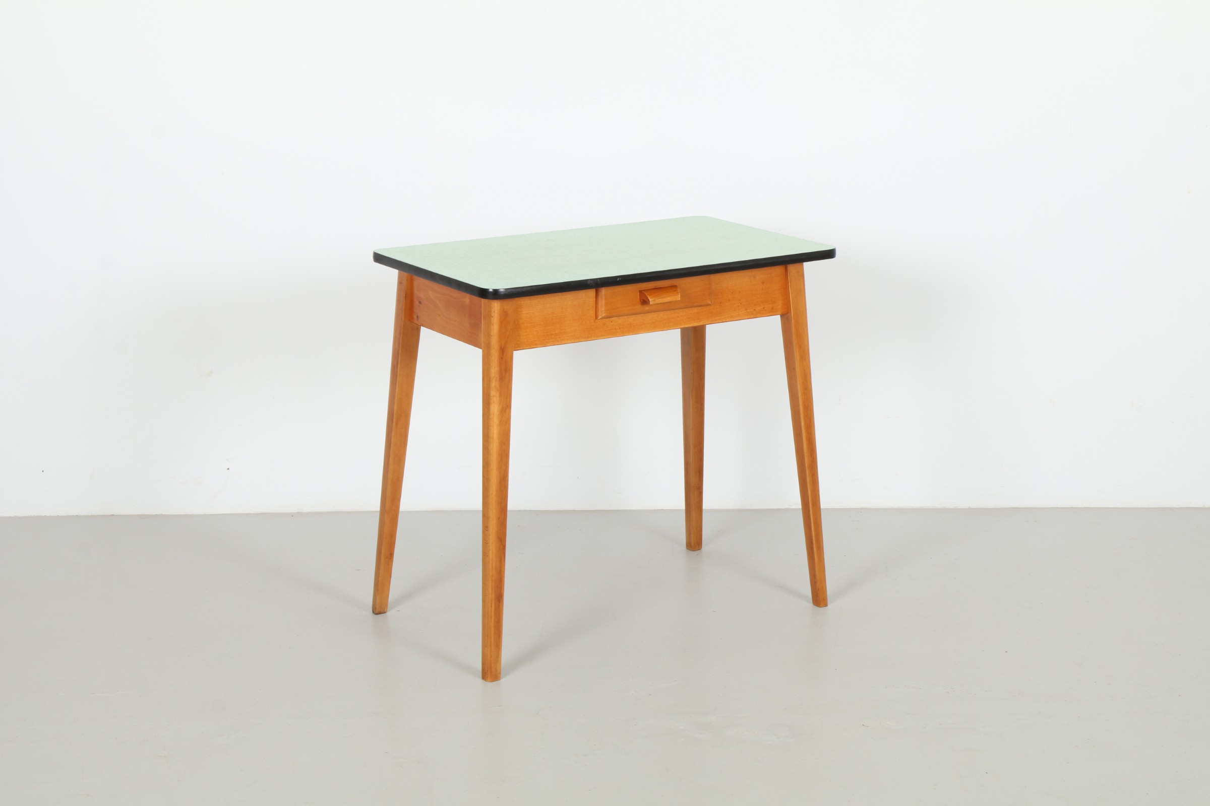 Cute Mid-Century British Desk with Formica Top