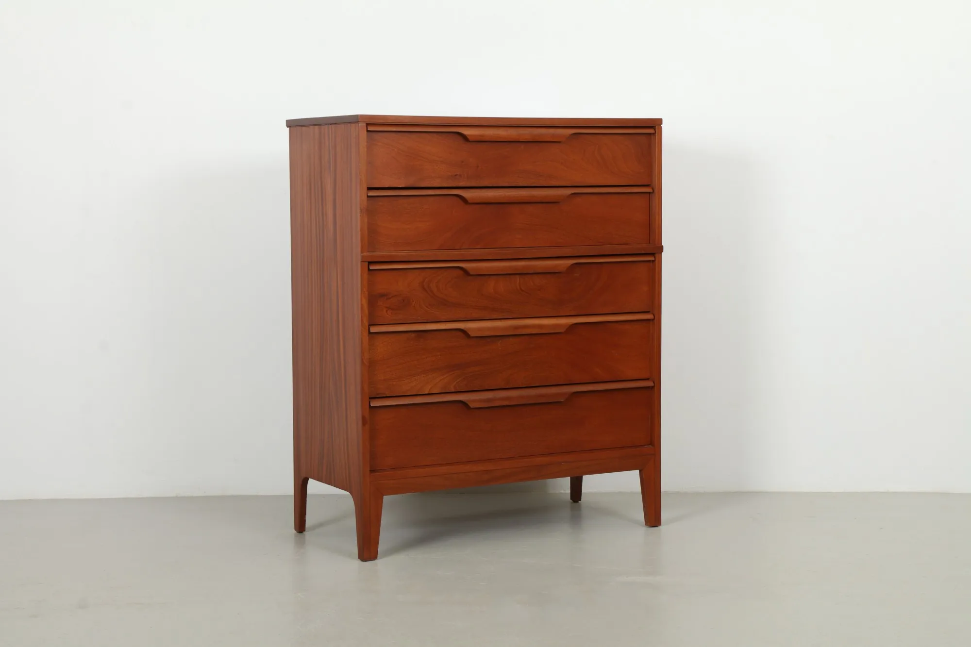 Deluxe NZ Made Solid Mahogany Chest of Drawers