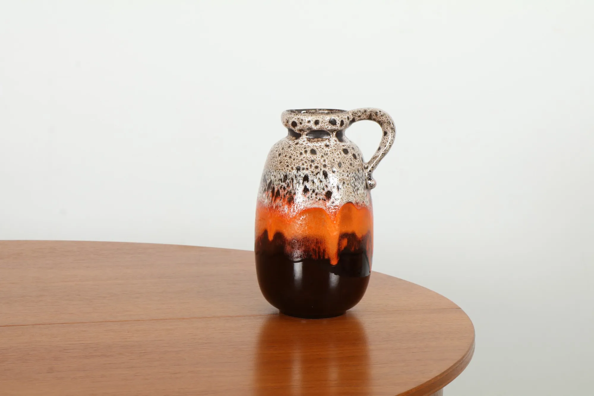 Bold Blue Mountain 'Apollo' No 855 Lava Glaze Vase 