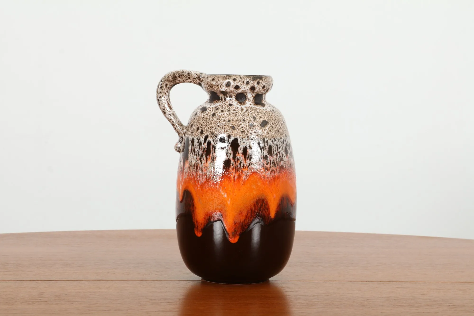 Bold Blue Mountain 'Apollo' No 855 Lava Glaze Vase 