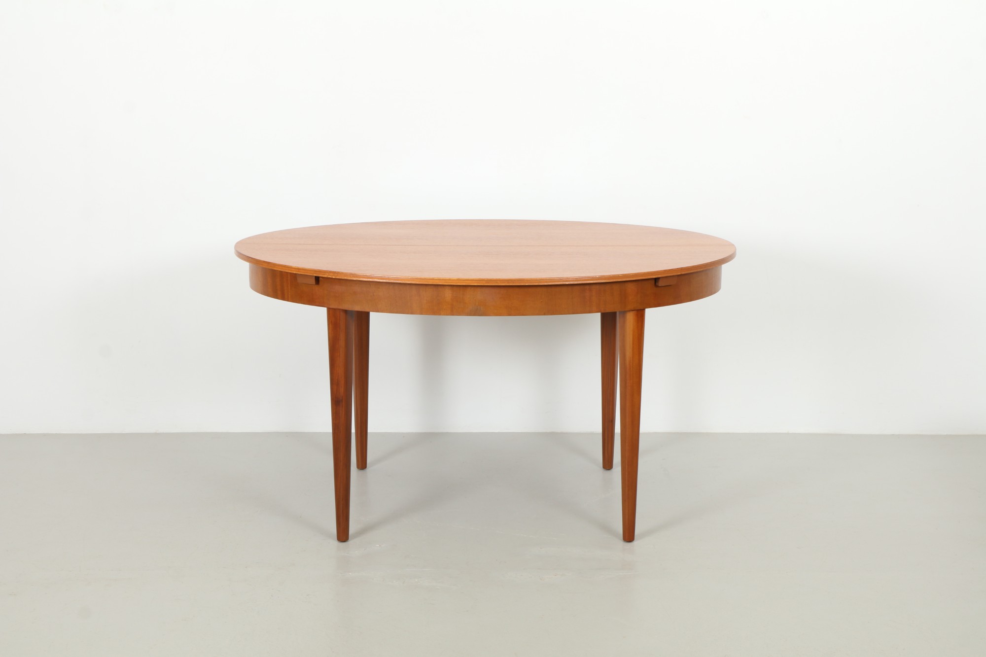 Elliptical Butterfly Leaf Dining Table by Greaves & Thomas
