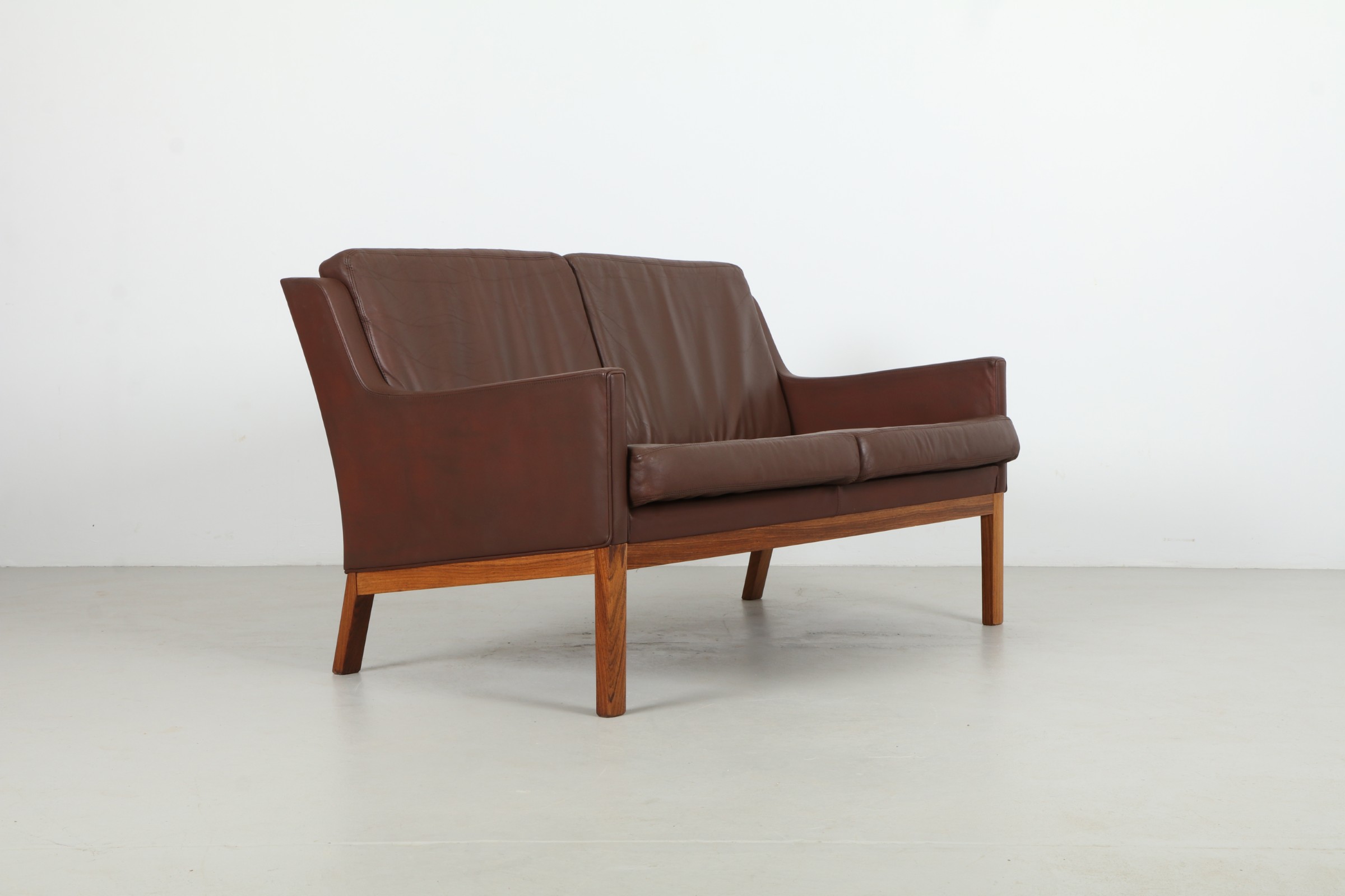 Chic Kai Lyngfeldt Larsen Two Seater Sofa by Søren Willadsen