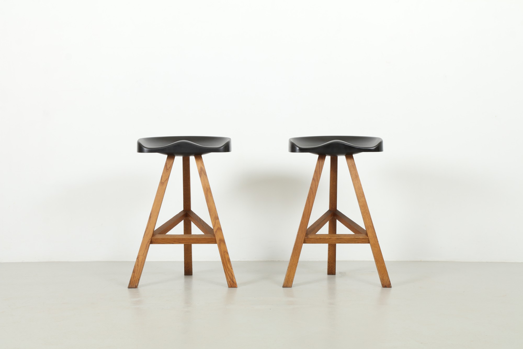 Pair of Sebastian Wrong 'Heidi' Stools by Established & Sons