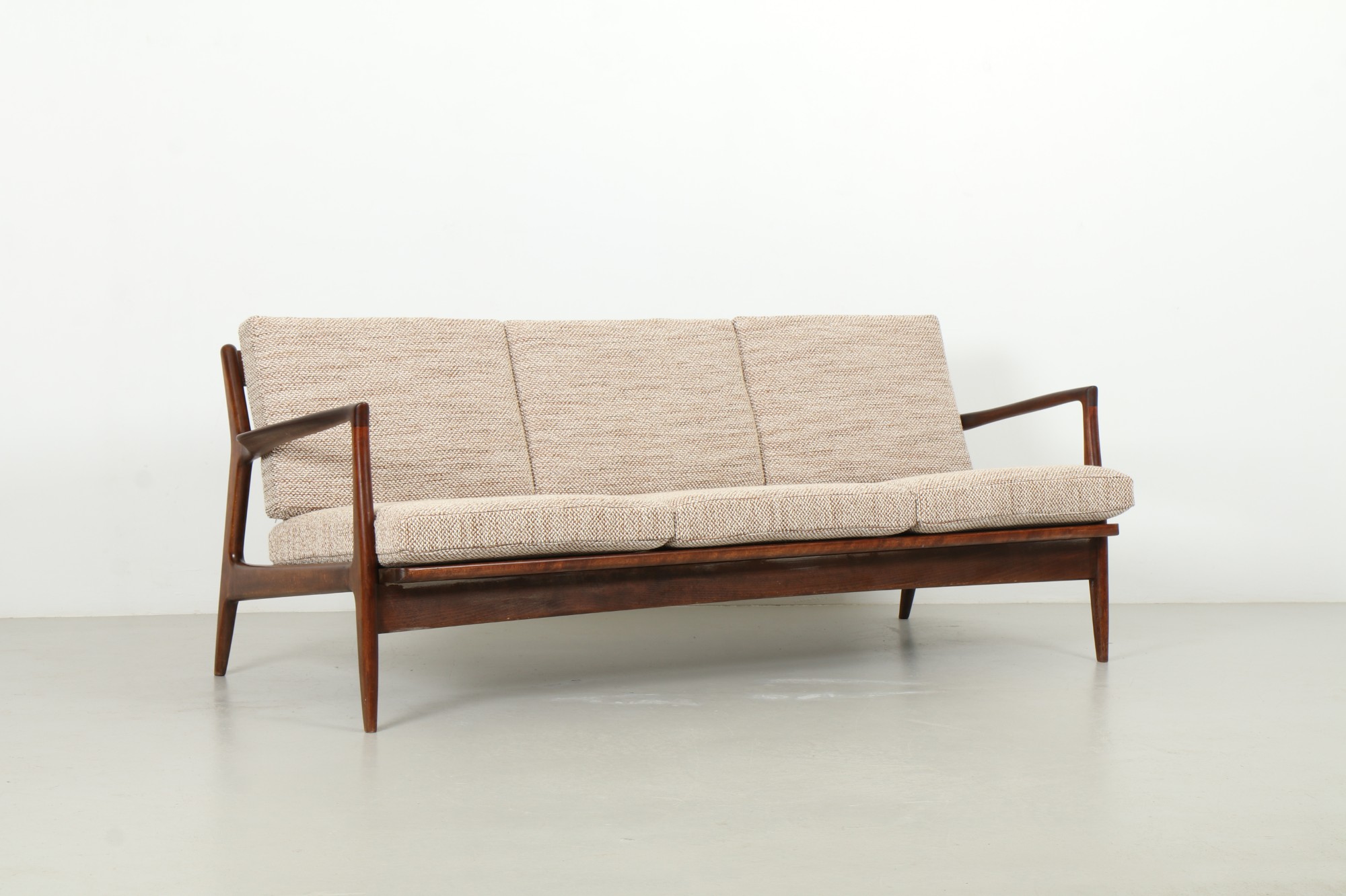 Sleek Ib-Kofod Larsen 'Knife Blade' Sofa for Selig