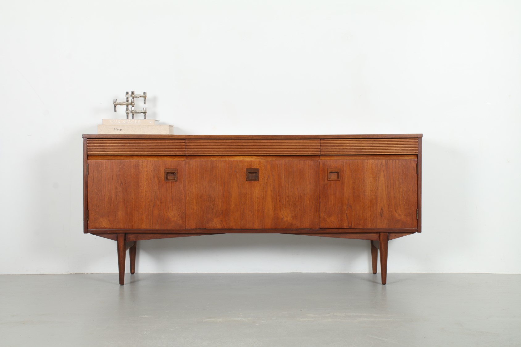 Sleek Mid-Century British Sideboard by Elliots of Newbury (EoN) 