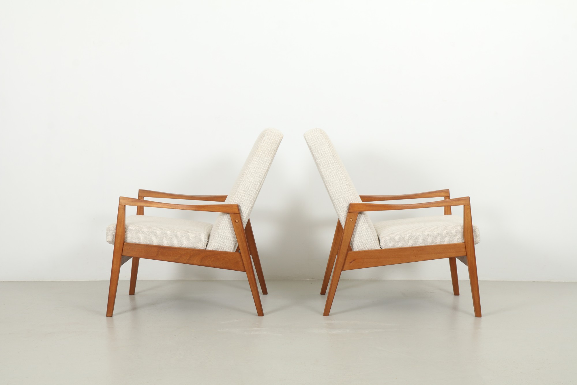Pair Sharp Mid-Century NZ Armchair by Airest