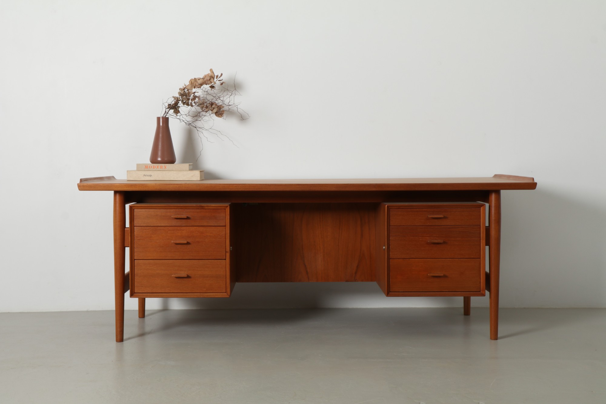 Epic Arne Vodder 'Model 207' Teak Desk by Sibast