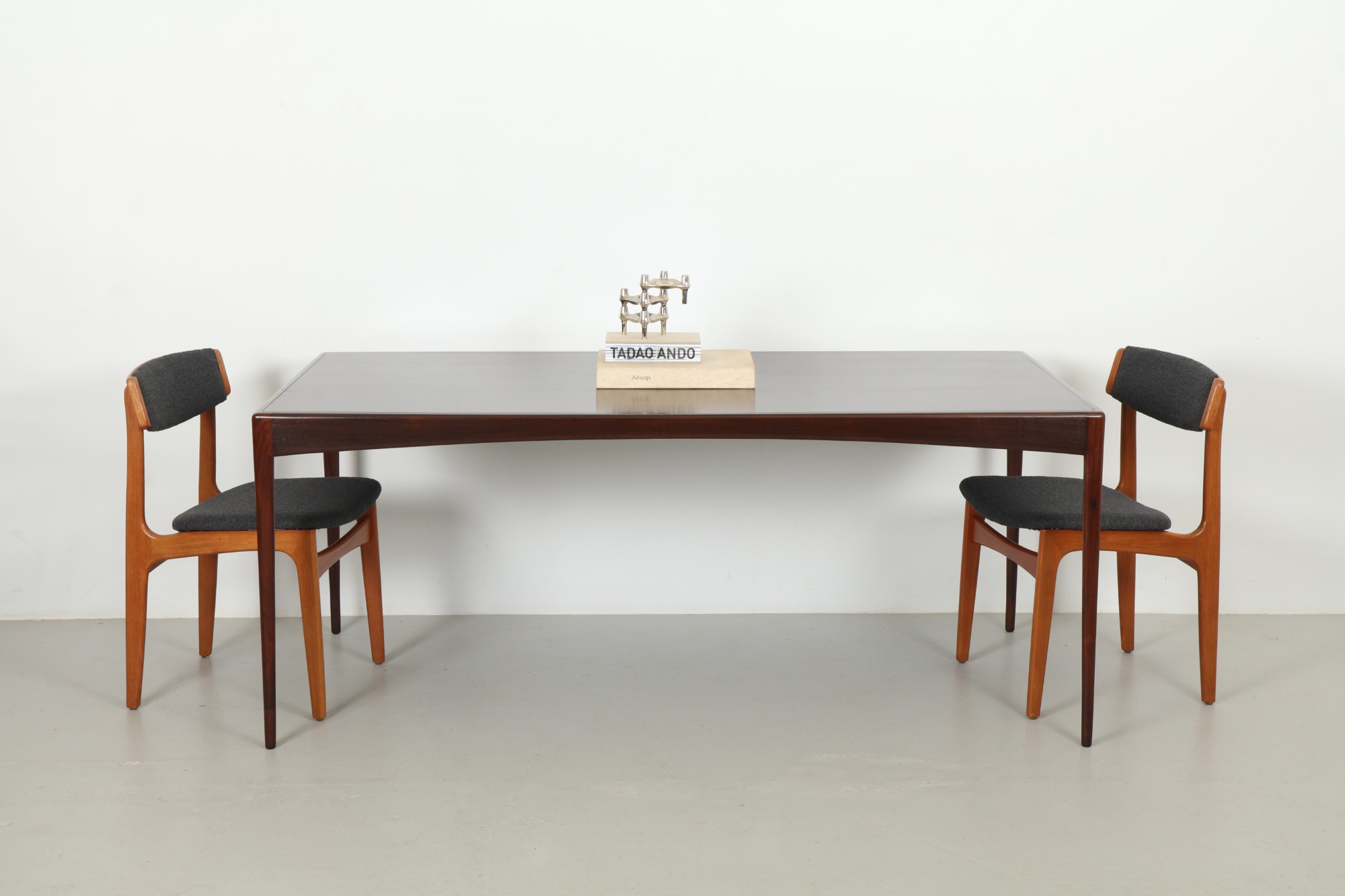Sleek Kristin Vedel 'Modus' Dining Table by Soren Willadsen