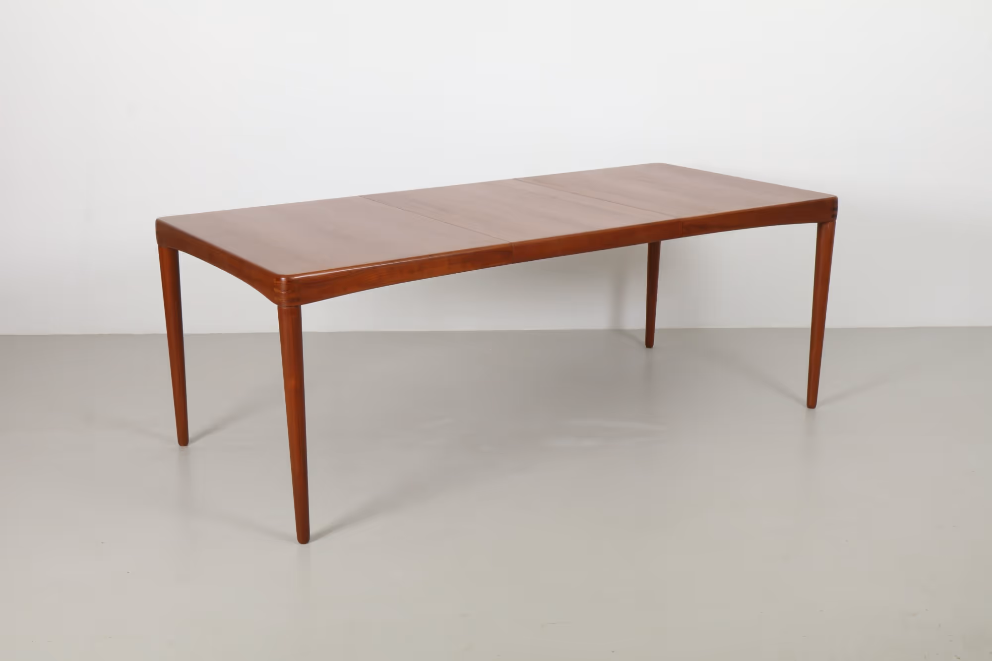 Striking Henry Klein Mid-Century Dining Table by Bramin