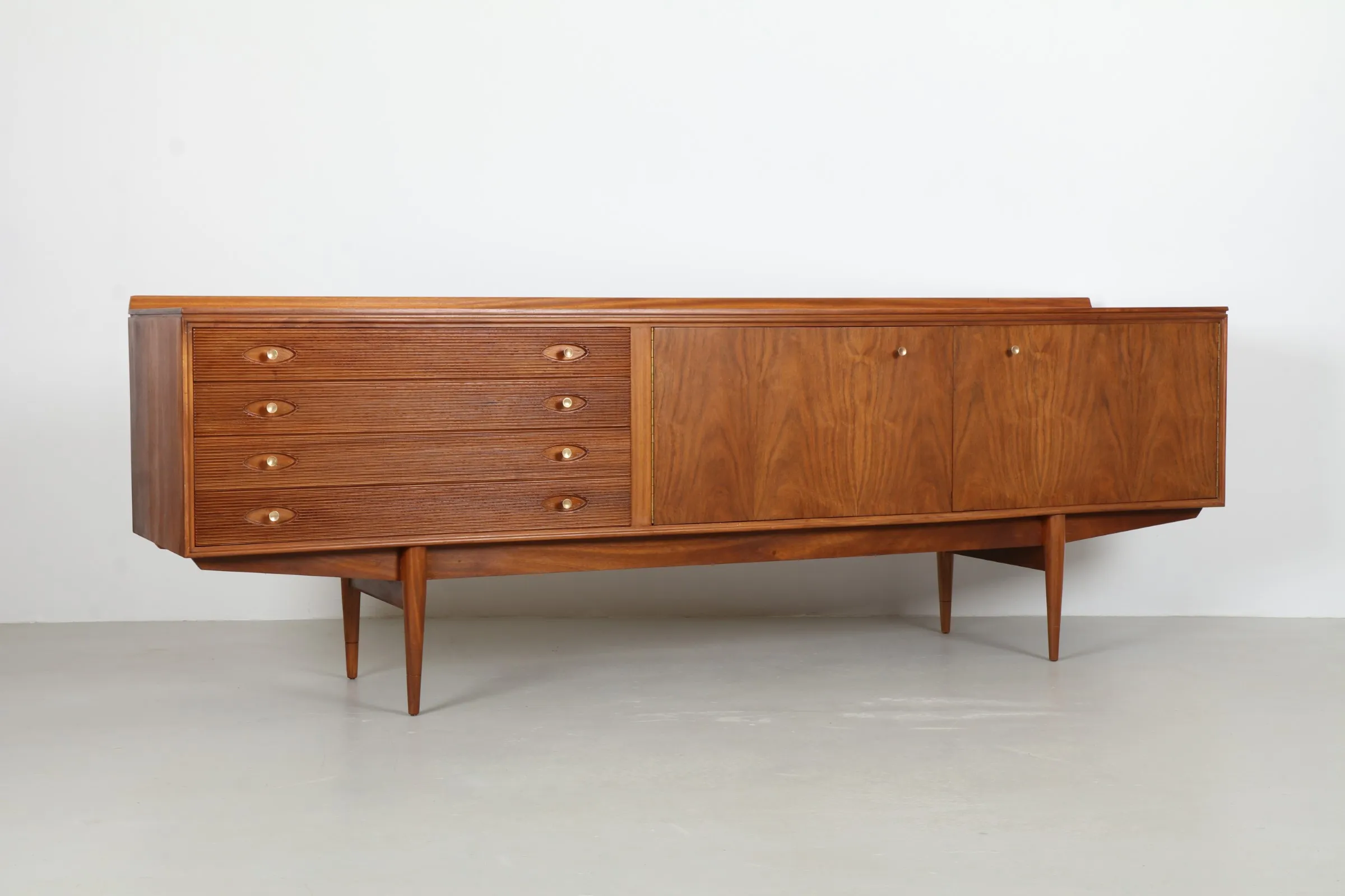 Sleek Robert Heritage 'Hamilton' Teak Sideboard by Archie Shine