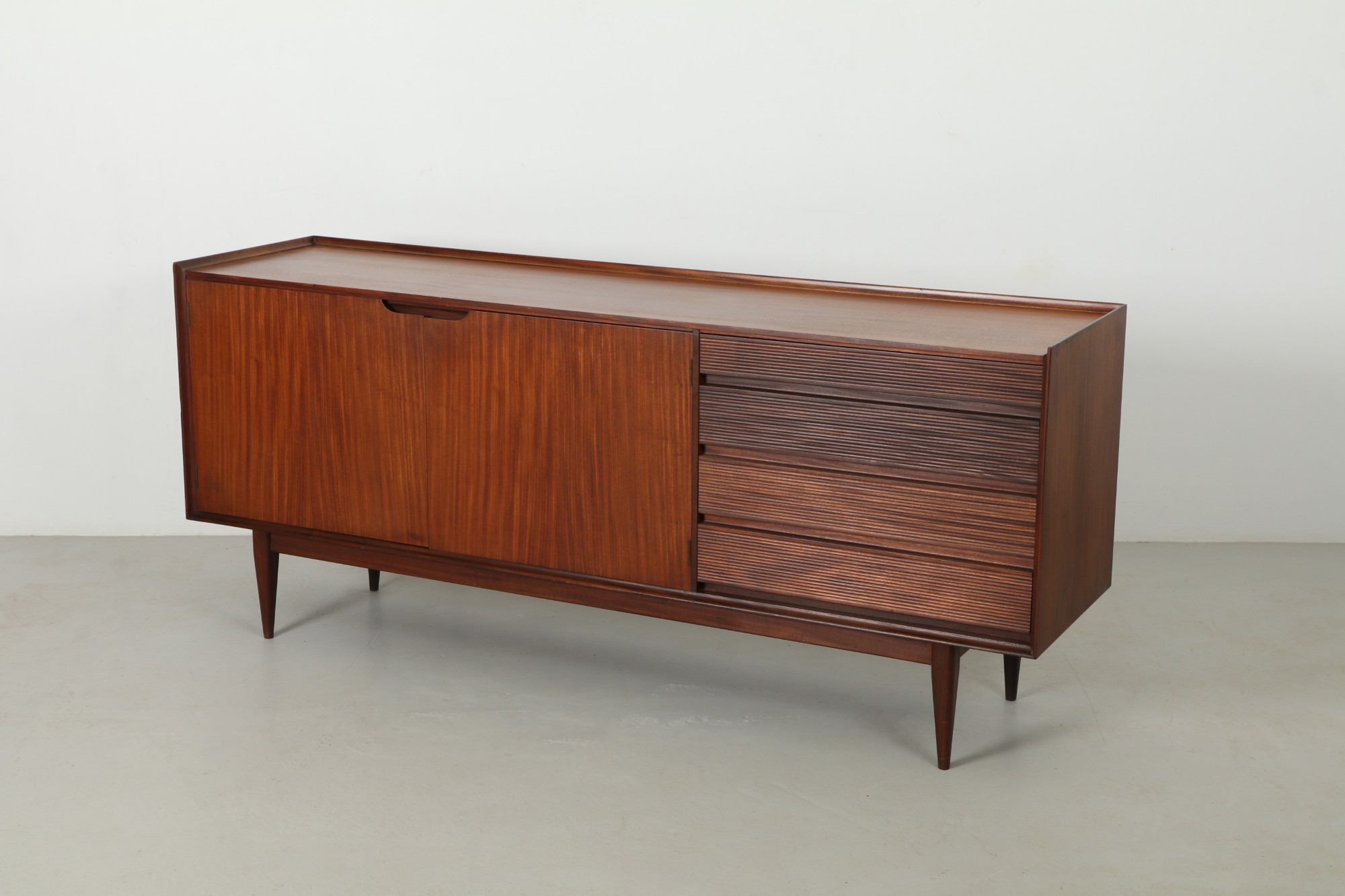 Sharp Richard Hornby Afrormosia Sideboard by Fyne Ladye