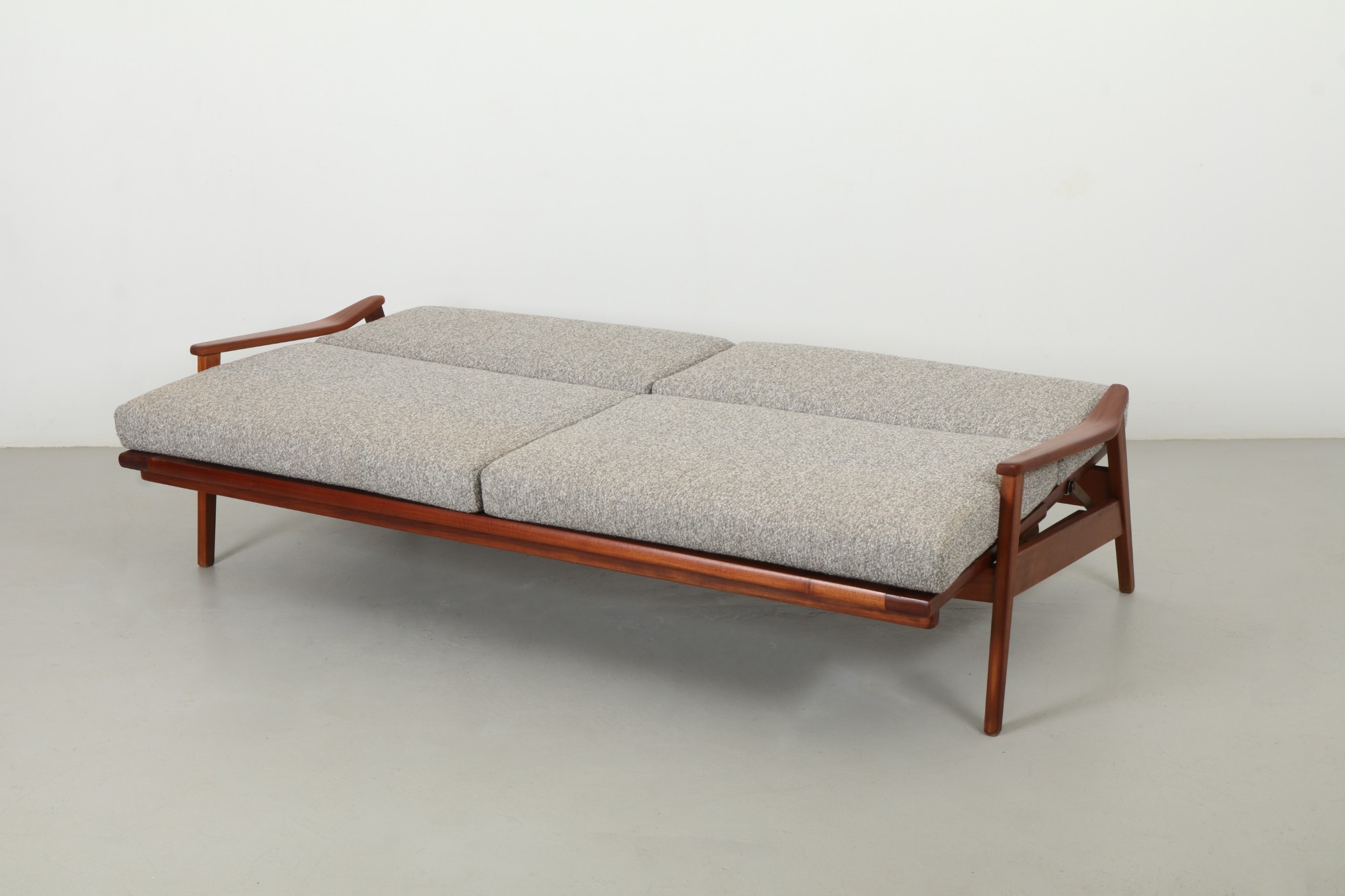 Refined NZ Made Mid-Century Folding Sofa By Morgan
