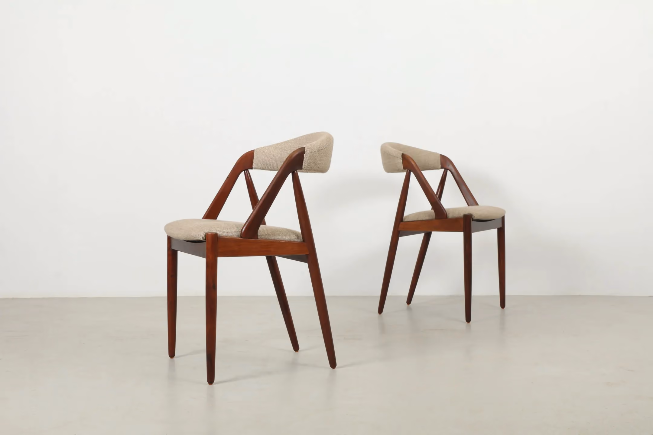 Six Exceptional Kai Kristiansen 'Model 31' Dining Chairs by SV Andersen