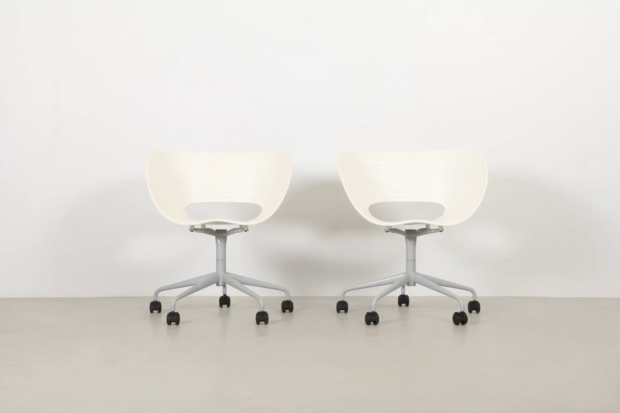 Iconic Ron Arad 'Tom Vac' Swivel Chairs by Vitra