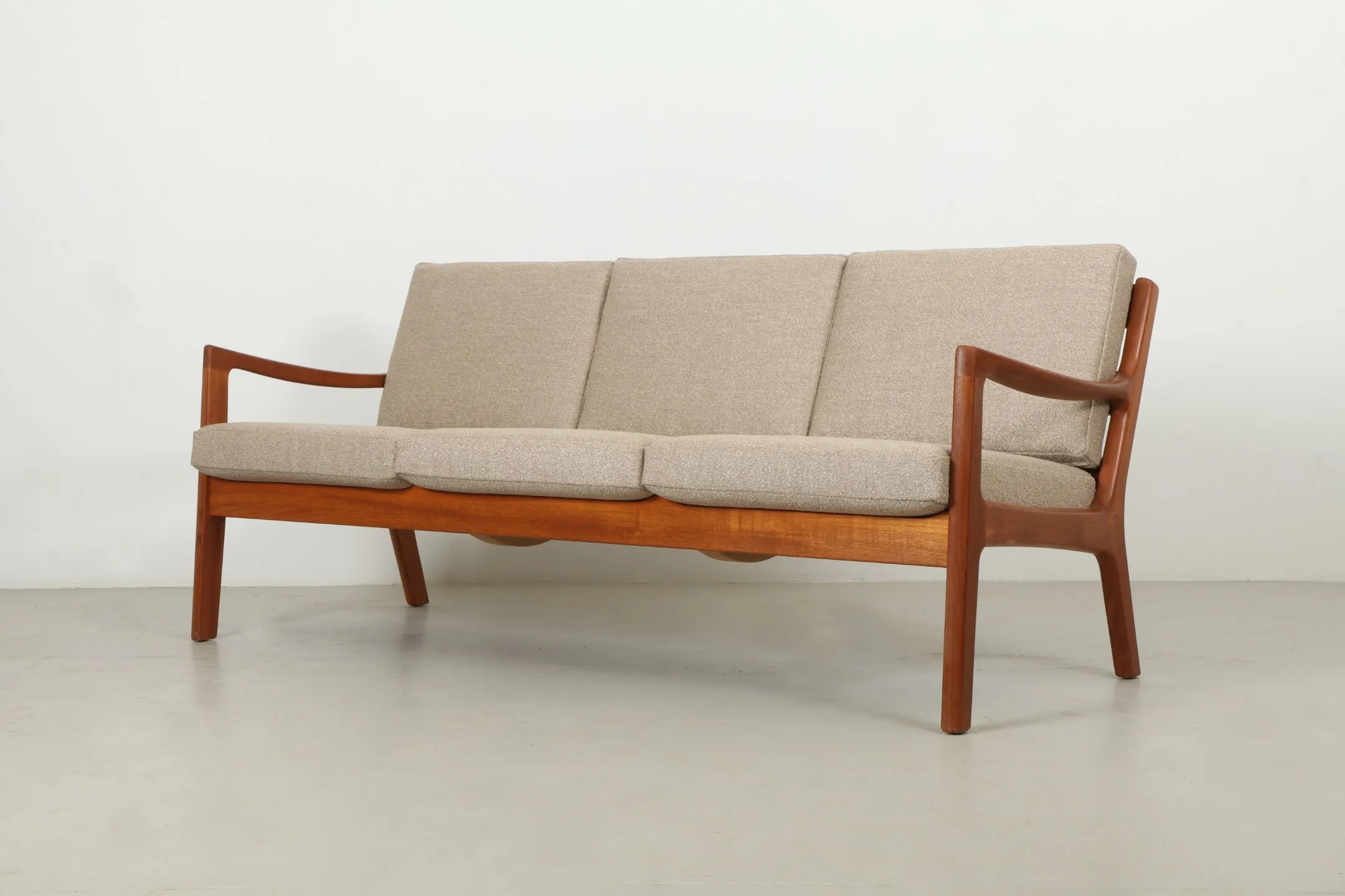 Iconic Ole Wanscher 'Senator' Sofa by Poul Jeppesen