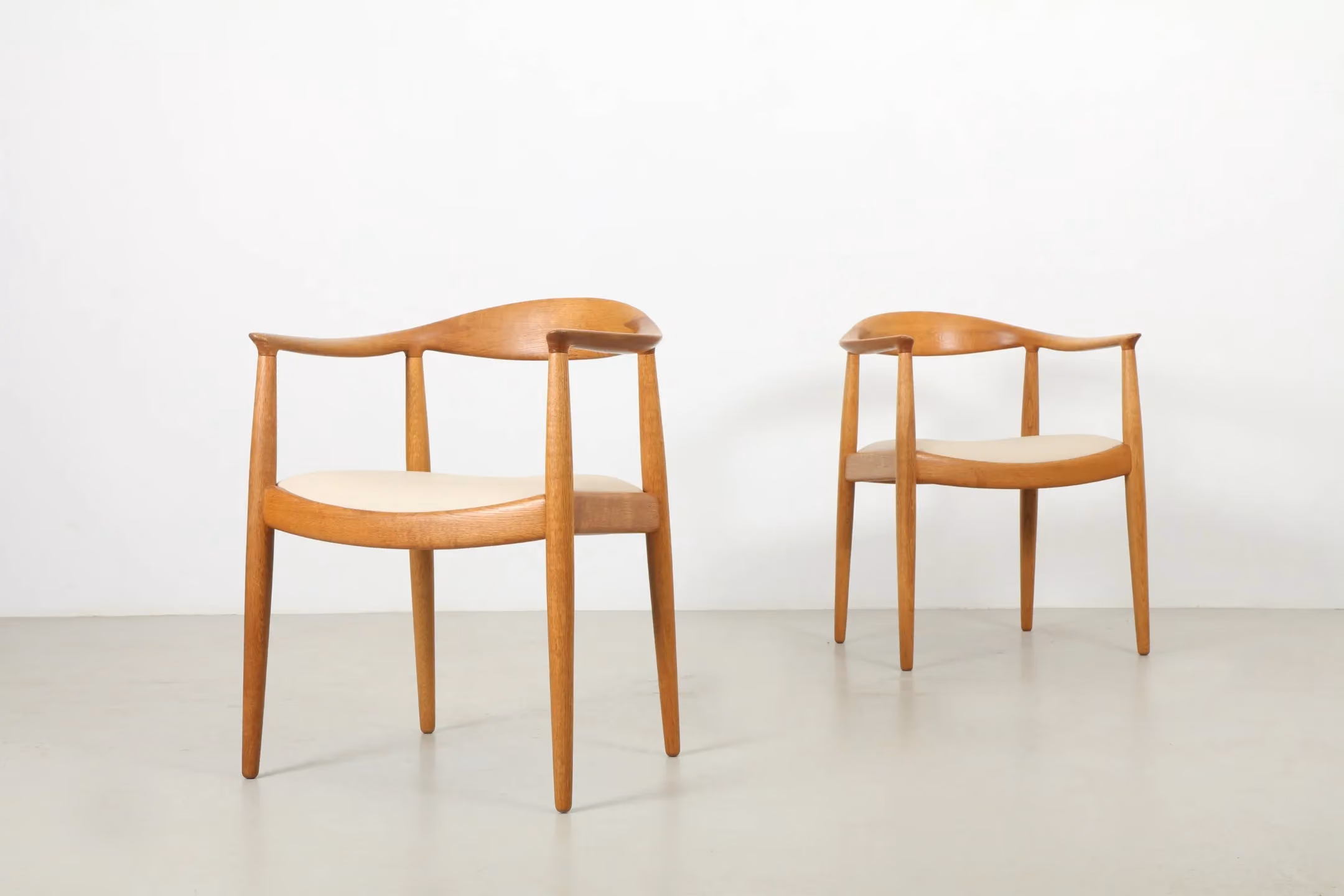 Six Hans Wegner 'The Chair' Model JH503 by Johannes Hansen