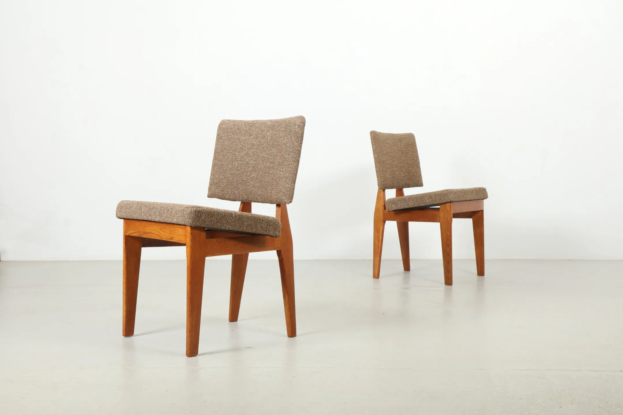 Four Sharp Bob Roukema (Attr) 'Model 4668' Dining Chairs by Jon Jansen