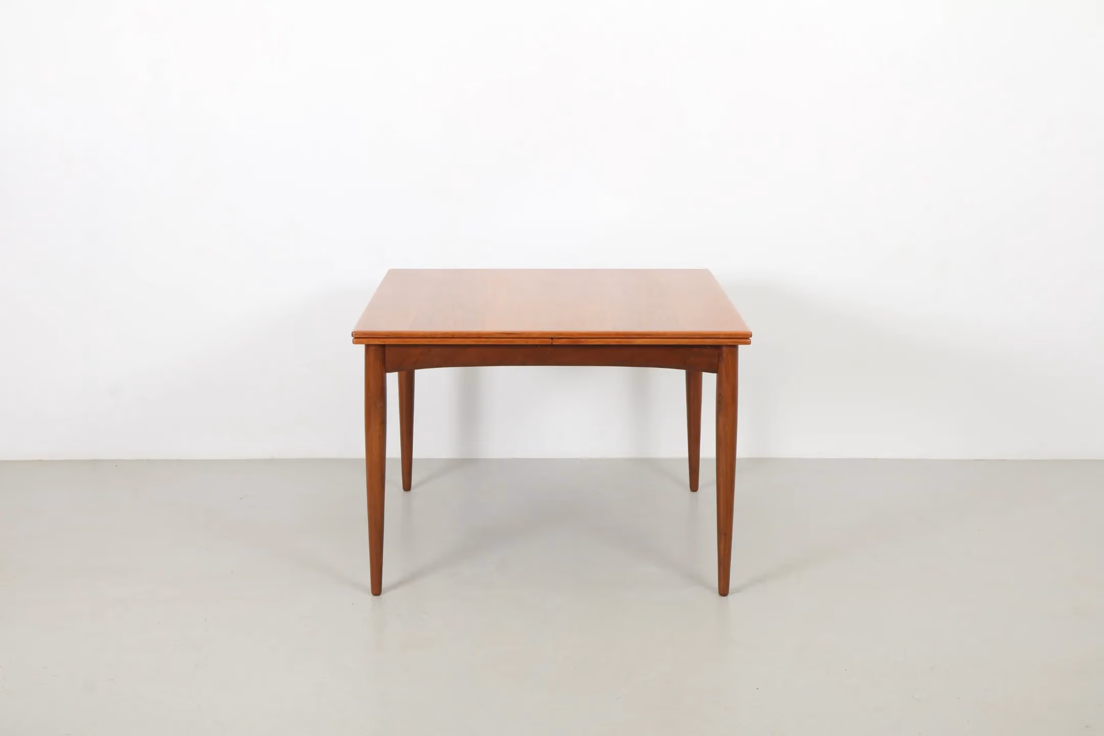 Refined Danish Mid-Century Teak Dining Table