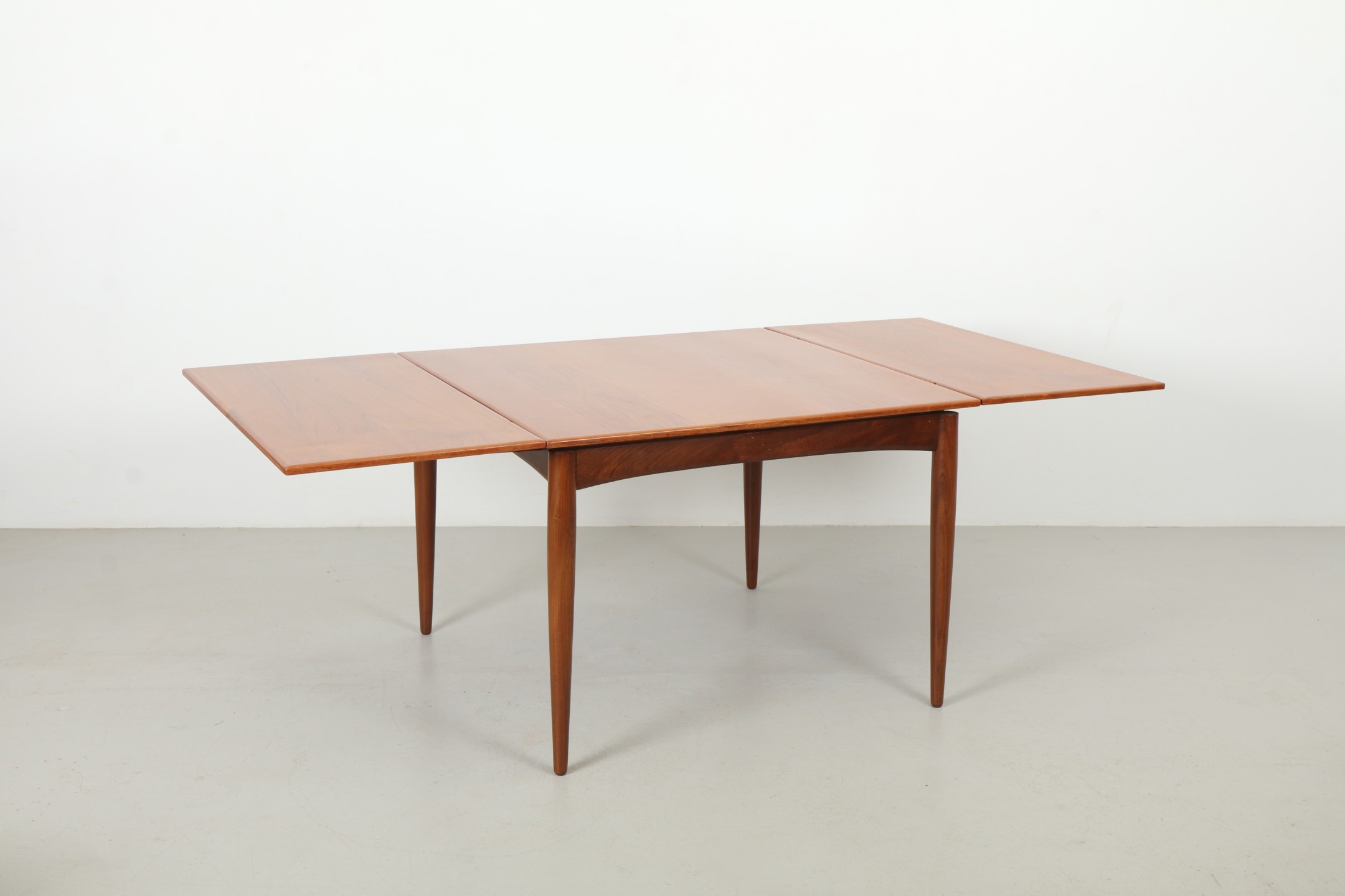 Refined Danish Mid-Century Teak Dining Table