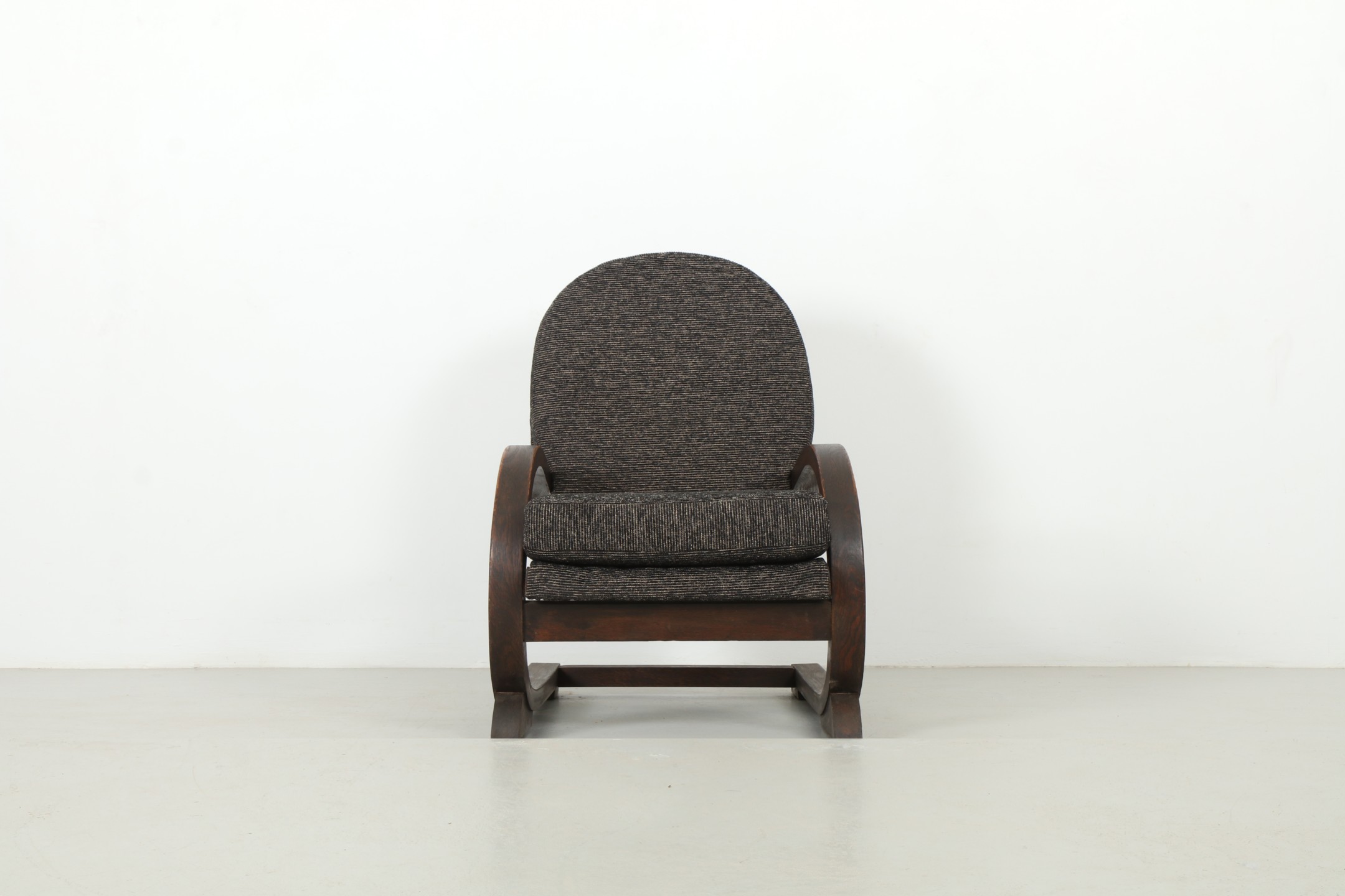 Curvaceous 'Benslow' Cantilever Chair by Scoullar & Chisholm