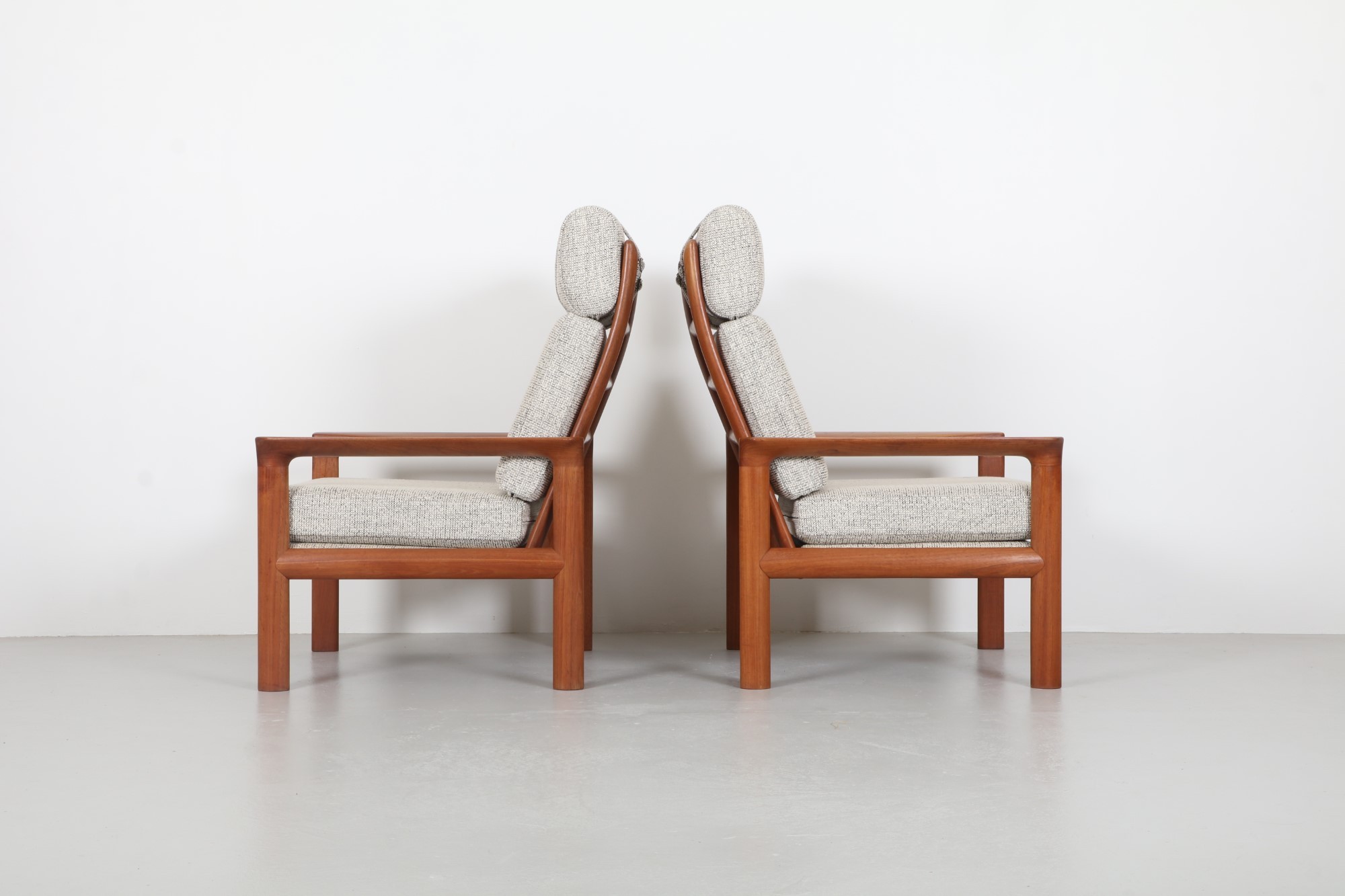 Pair of Bold Sven Ellekaer 'Borneo' Armchairs by Komfort
