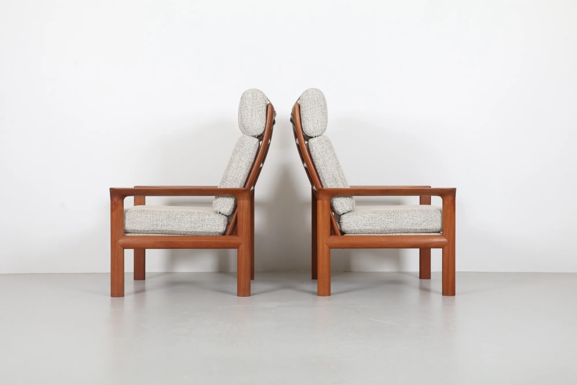 Pair of Bold Sven Ellekaer 'Borneo' Armchairs by Komfort
