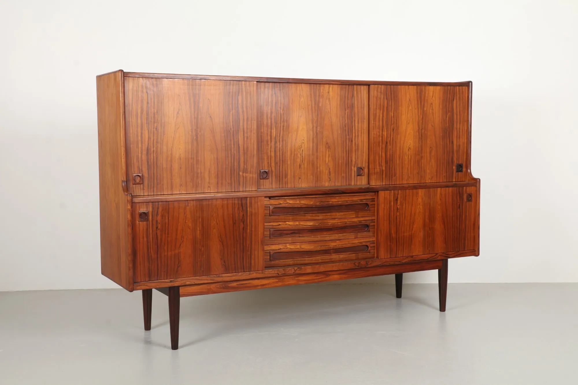 Sophisticated Johannes Andersen 'Model 31' Sideboard by J. Skaaning & Son