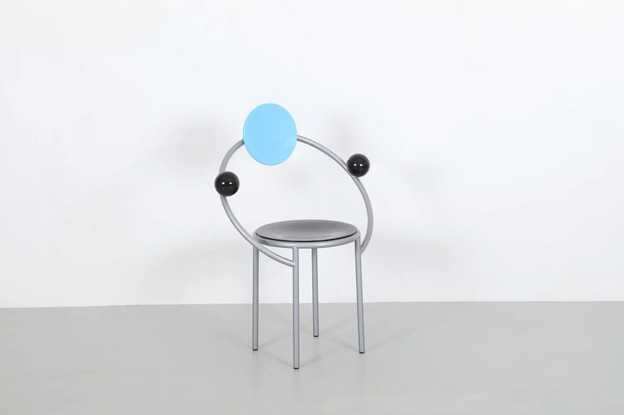Playful Michele de Lucchi First Chair by Memphis Milano
