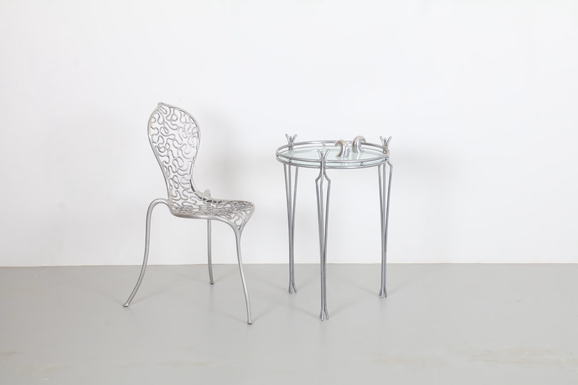 Sculptural Stephane Rondel Custom Commission Side Table