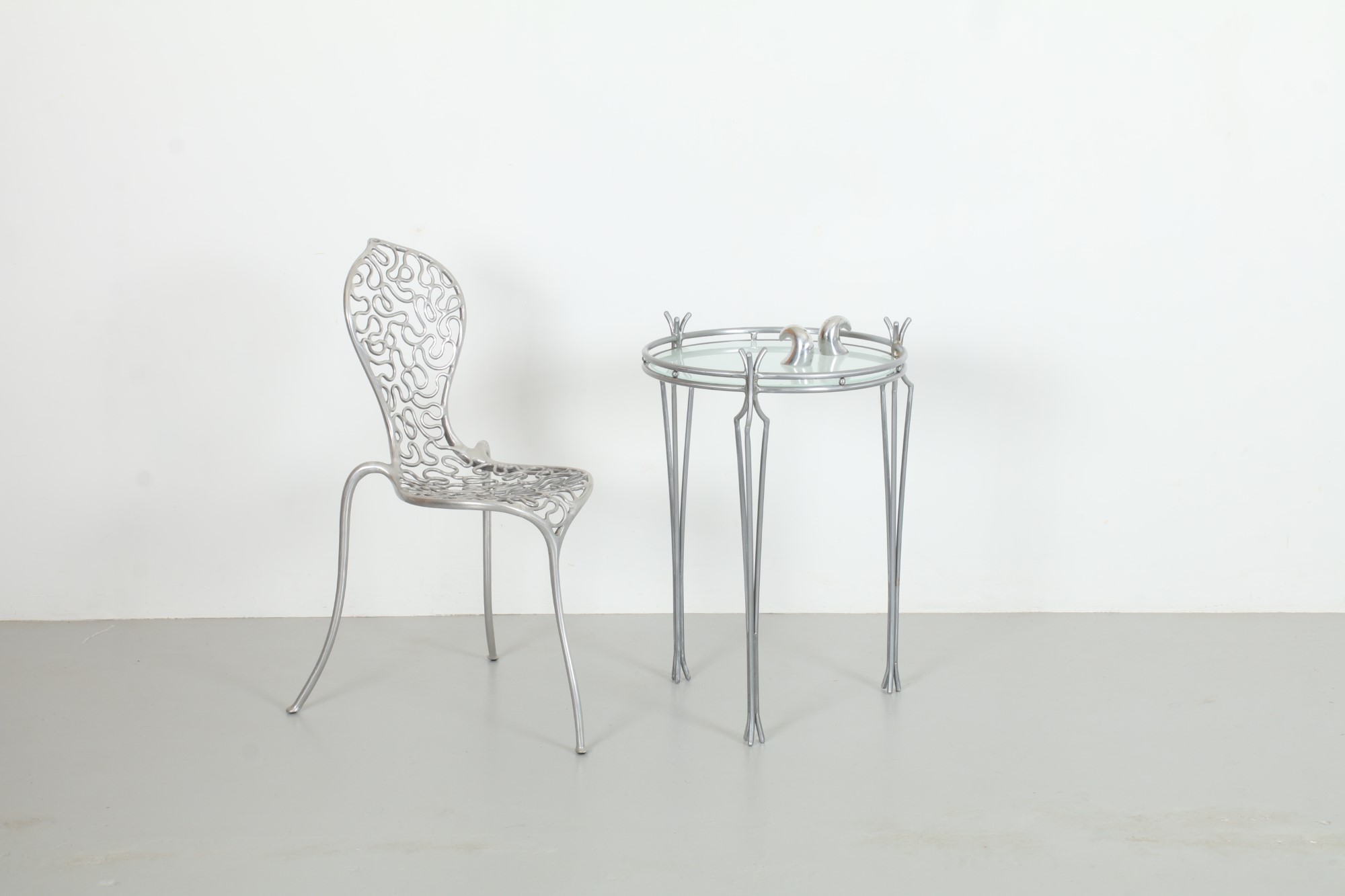 Sculptural Stephane Rondel Custom Commission Side Table
