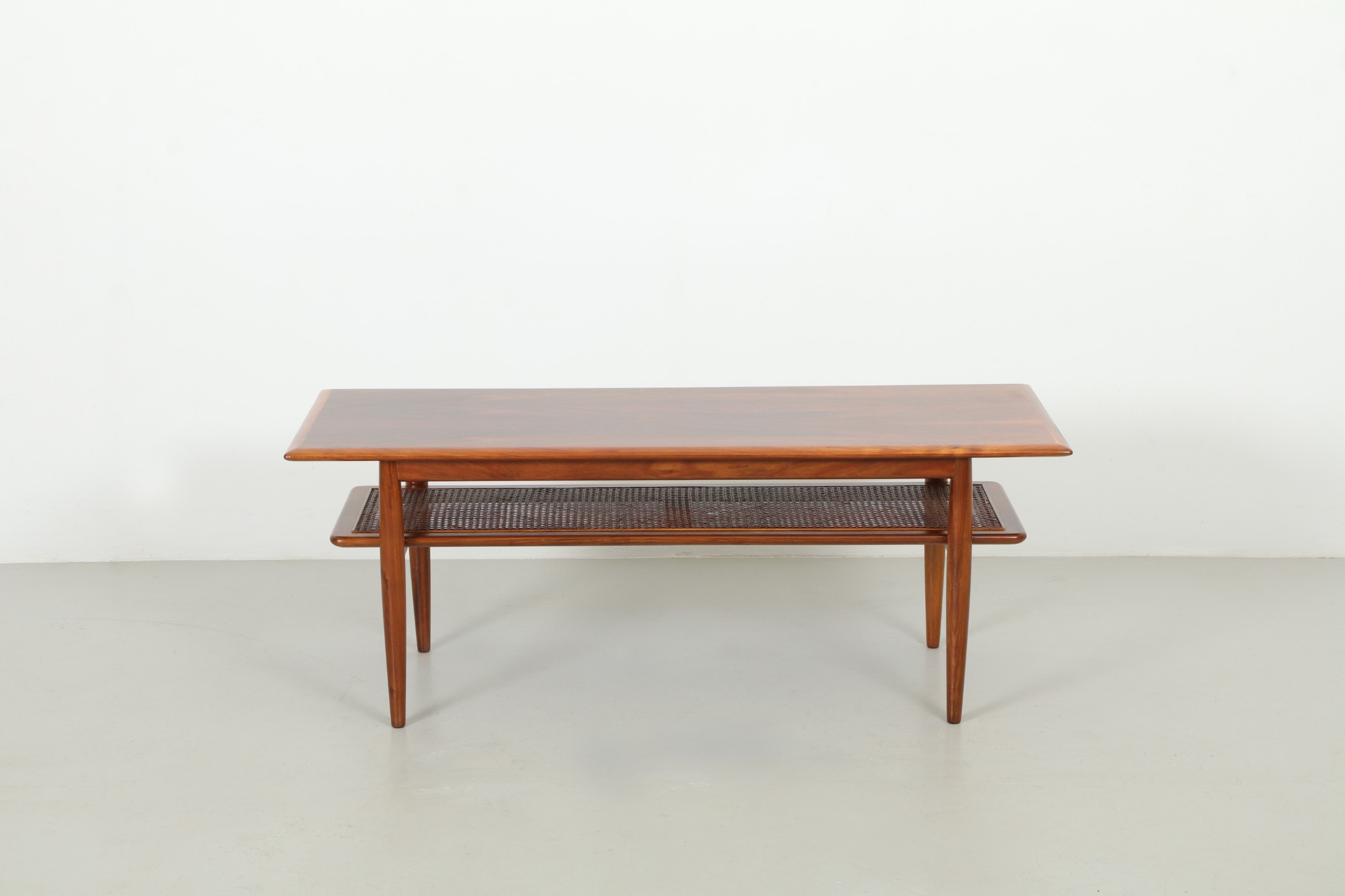 Deluxe Tony Parker 'Model 138' Rosewood Coffee Table by Parker