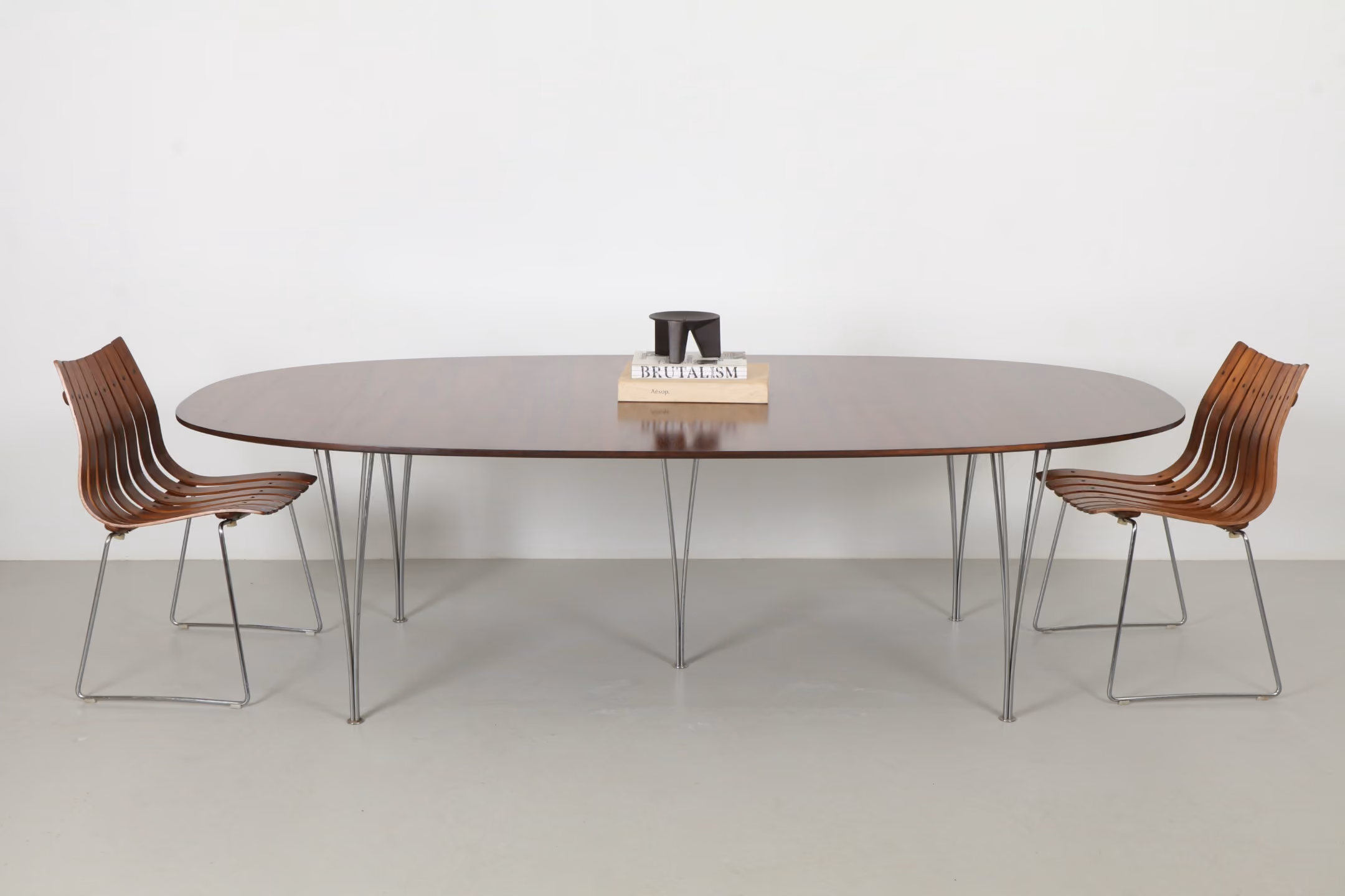 Bruno Matthson 'Super-Elliptical' Dining Table by Fritz Hansen