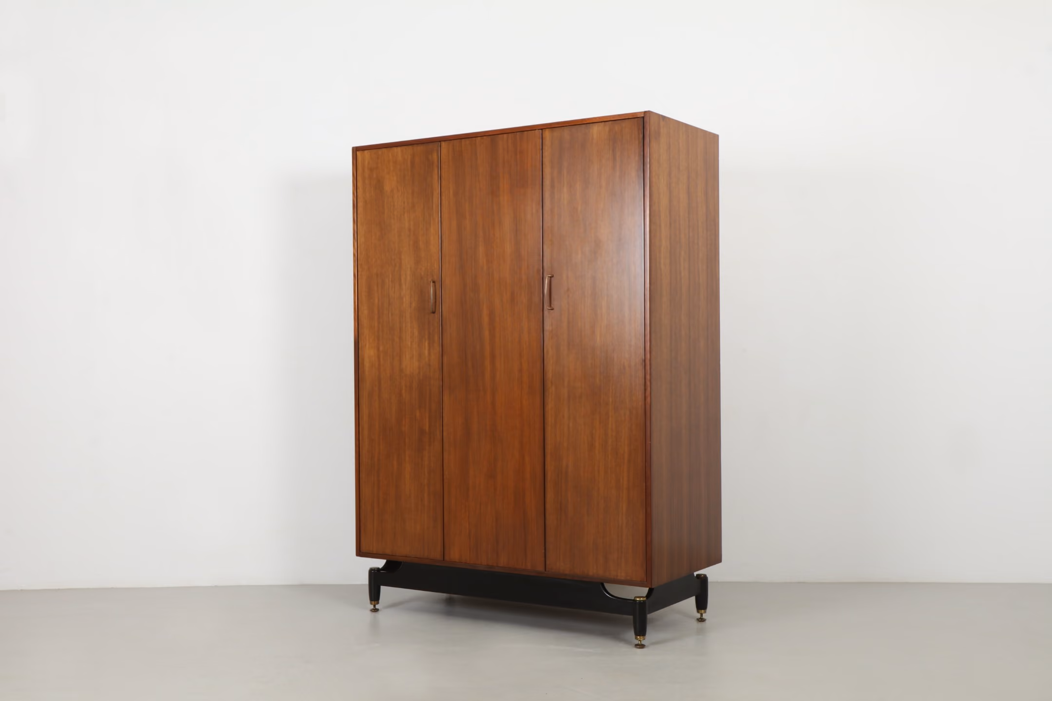 Sophisticated Victor Wilkins 'Tola and Black' Double Wardrobe by G-Plan