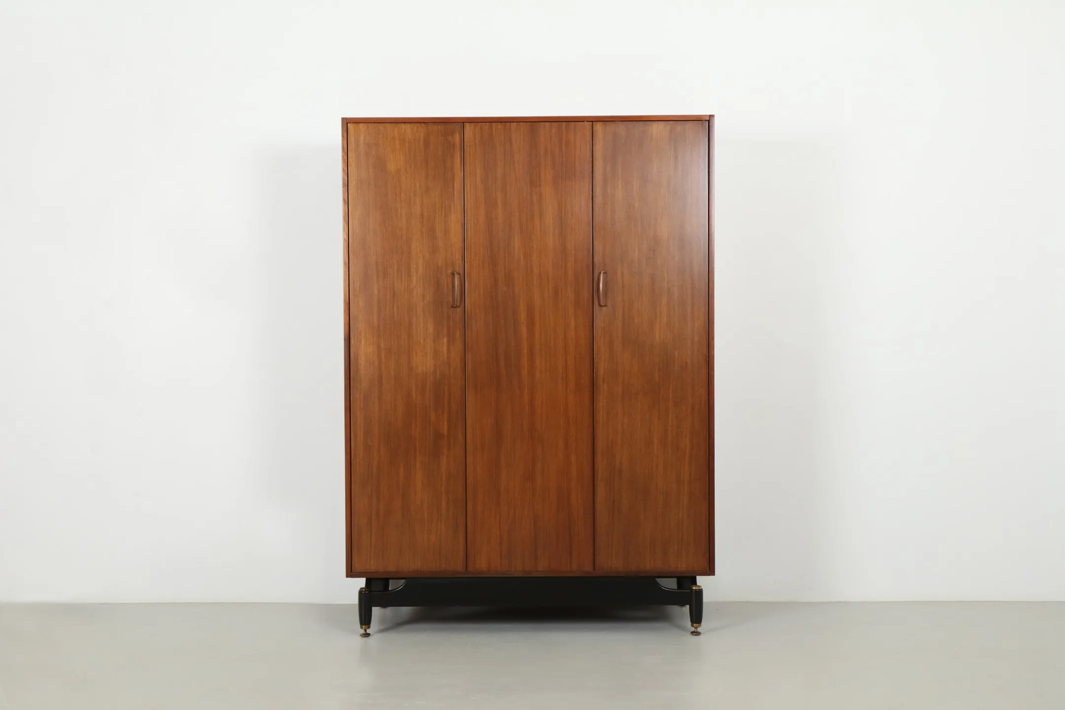 Sophisticated Victor Wilkins 'Tola and Black' Double Wardrobe by G-Plan