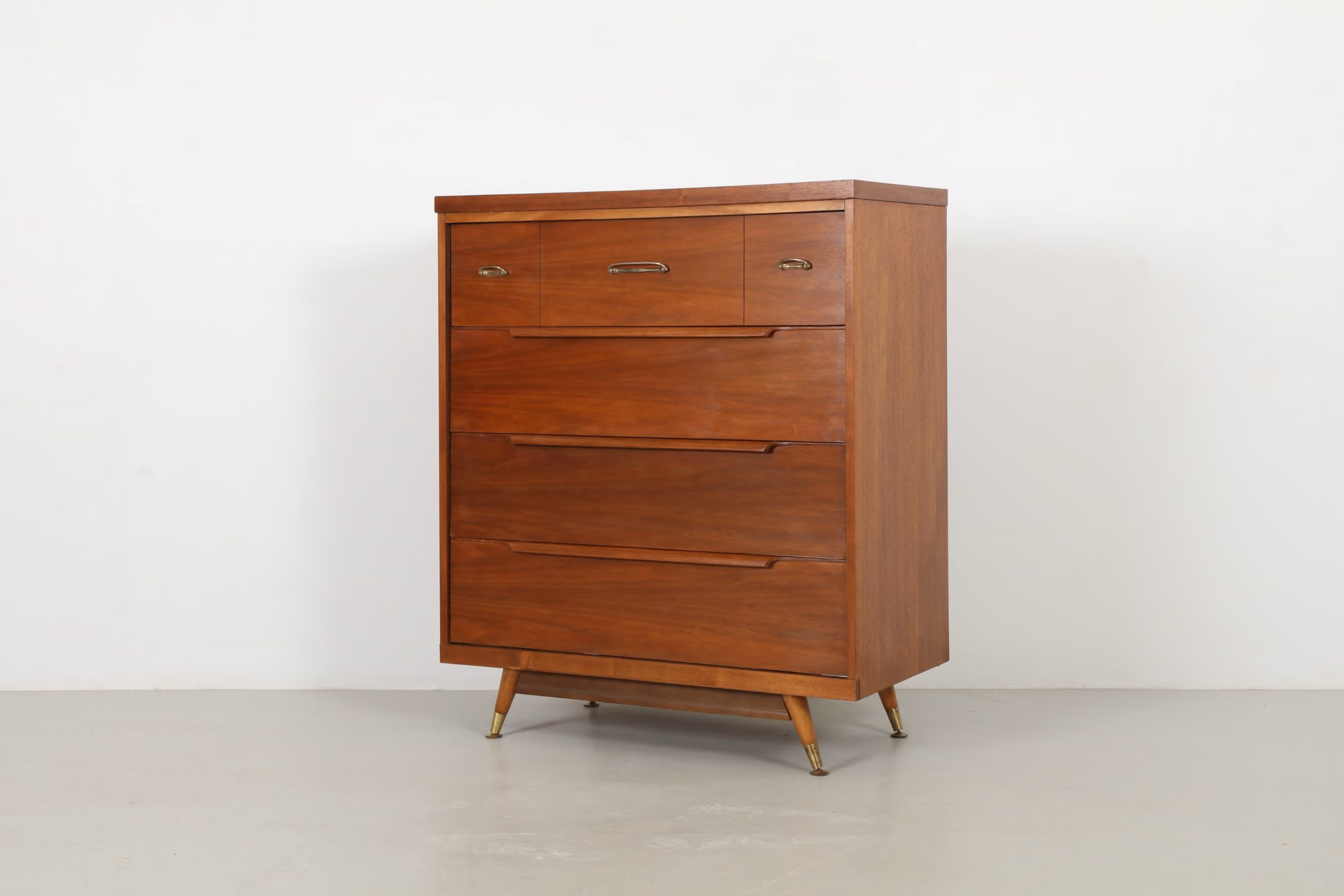 Handsome Mid-Century Chest of Drawers by Harmony House