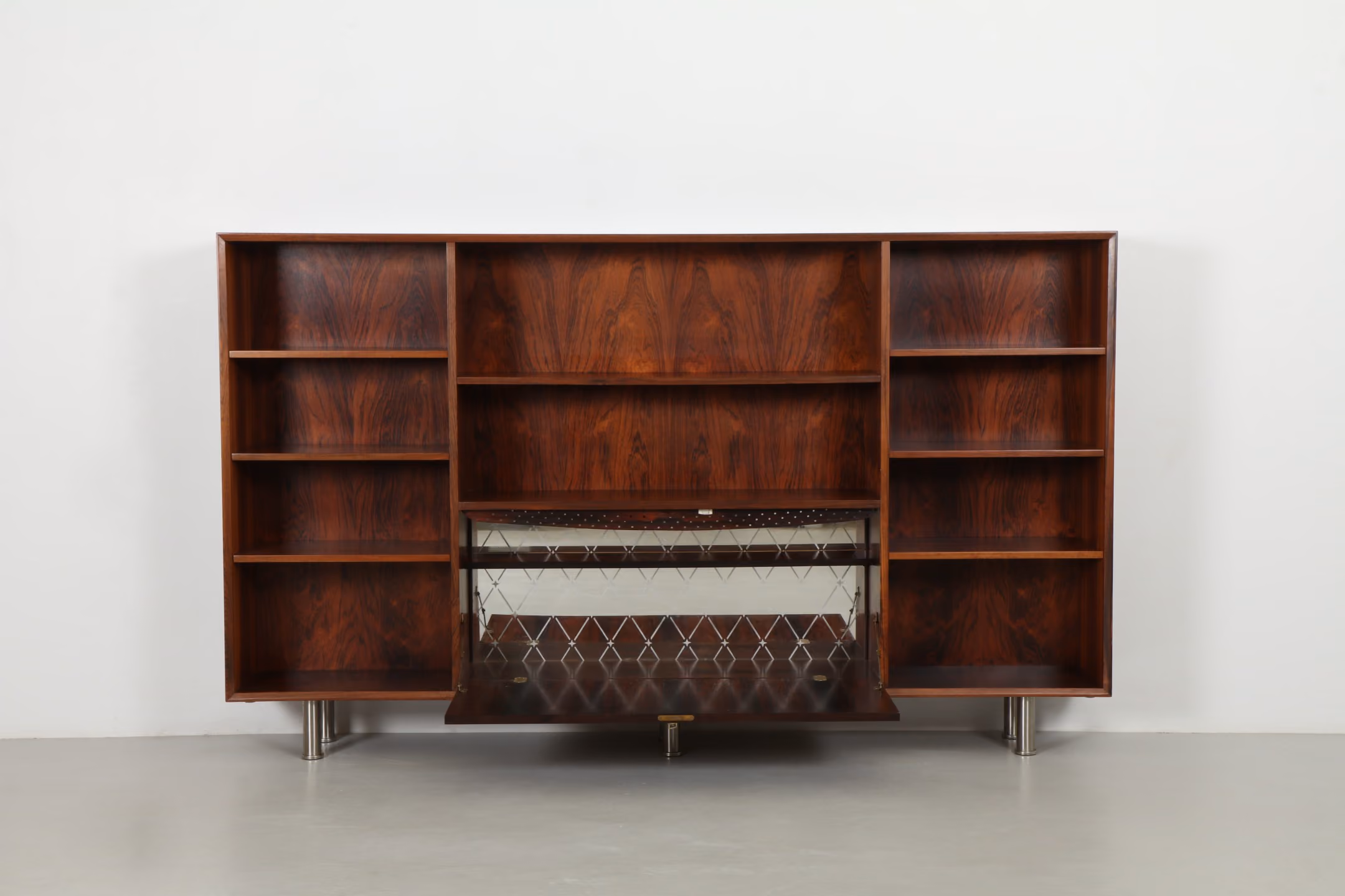 Epic Mid-Century Danish Rosewood Bookcase