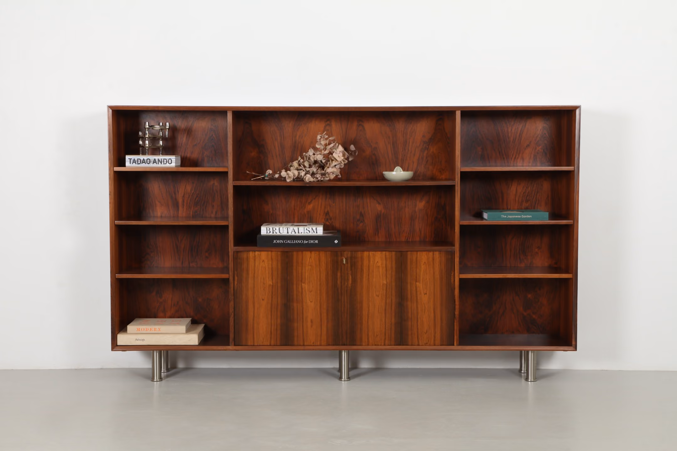 Epic Mid-Century Danish Rosewood Bookcase