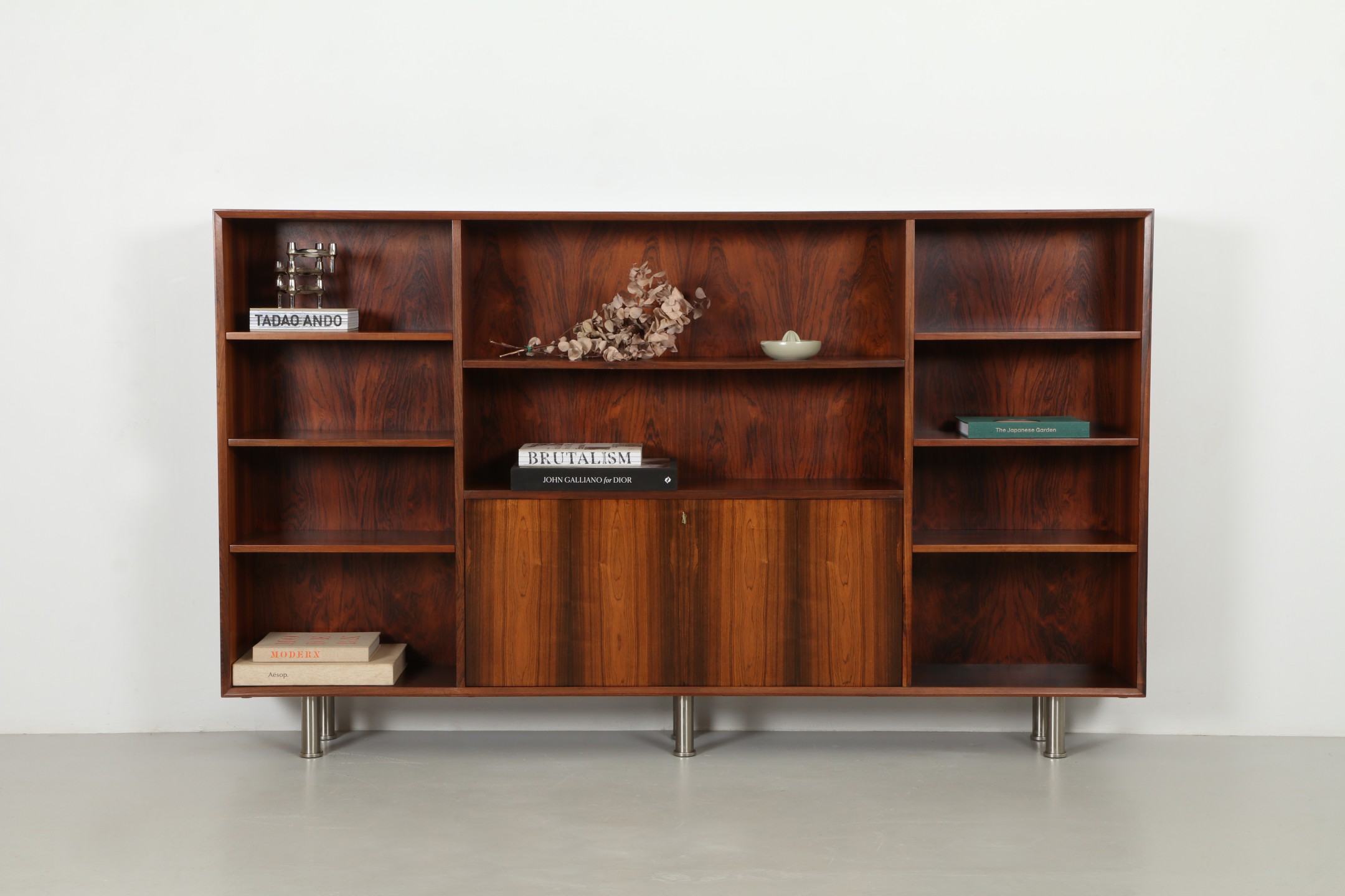Epic Mid-Century Danish Rosewood Bookcase
