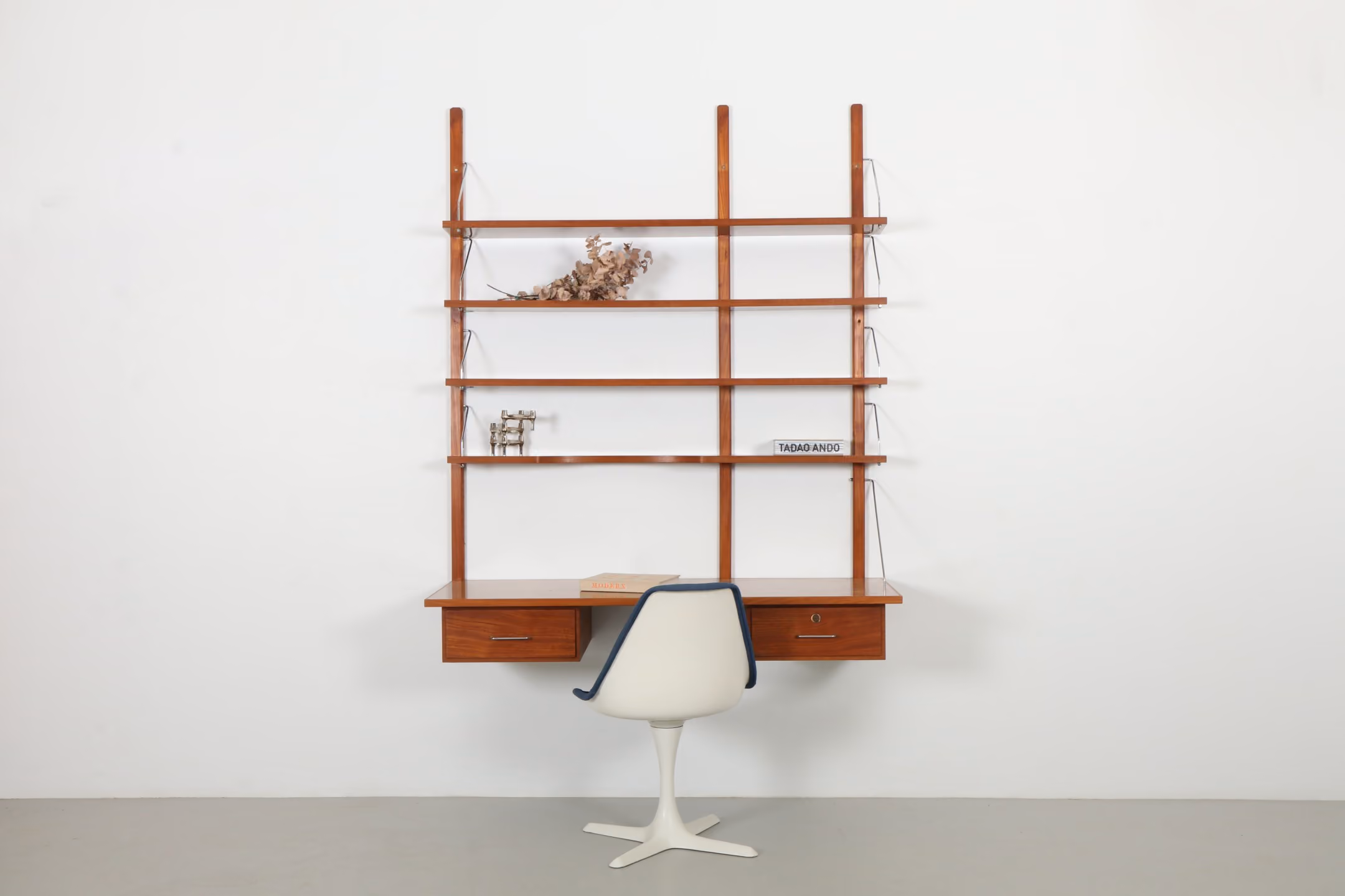Sleek NZ Custom Crafted Mid Century Wall Unit